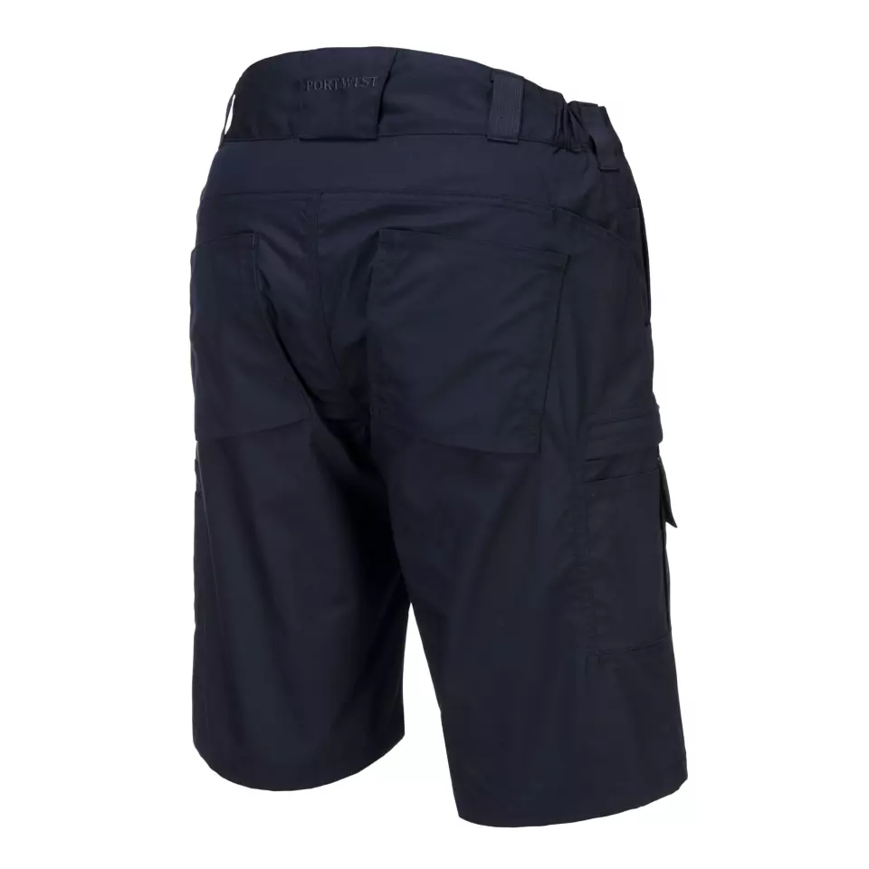 Portwest KX340DNR, KX3 Ripstop Shorts, Dark Navy, image 3, gallery thumbnail