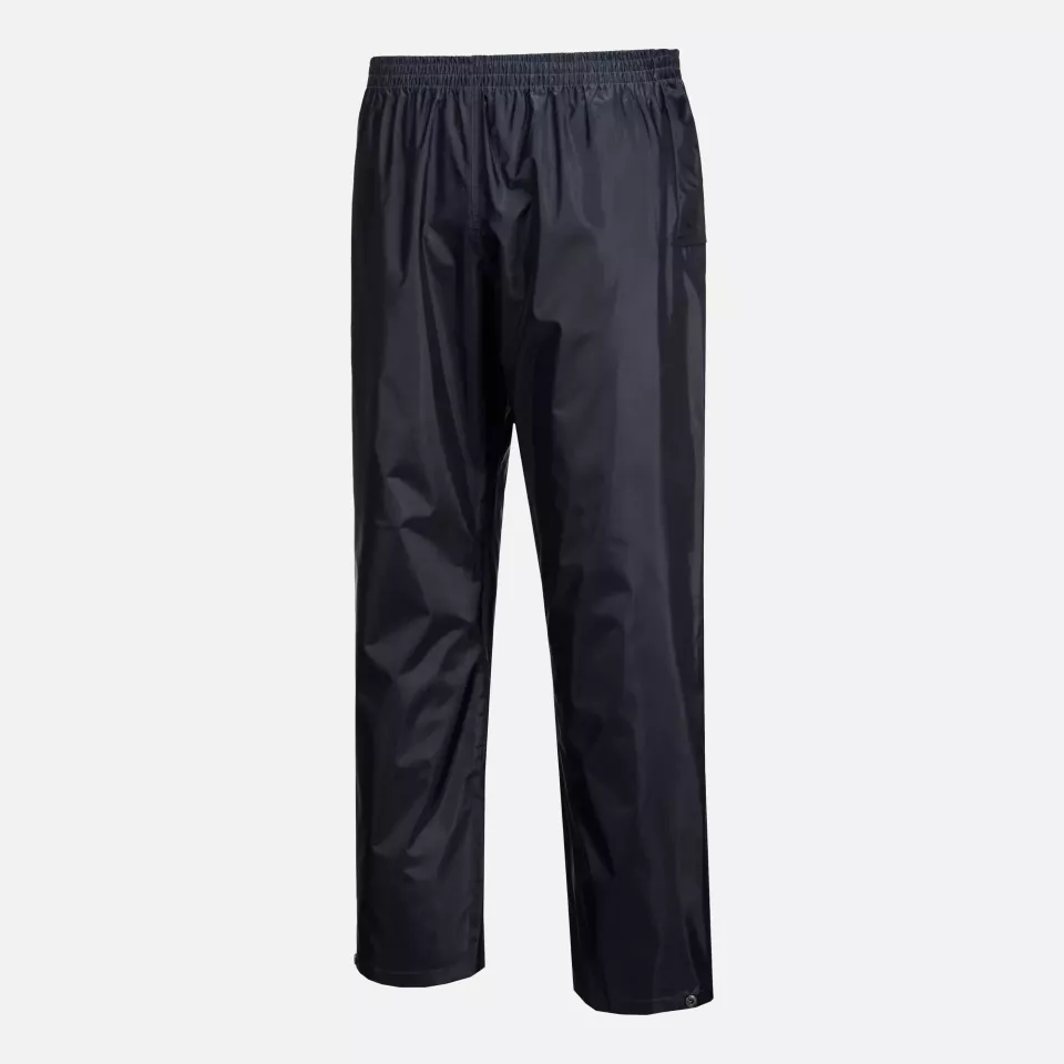 Portwest S441NAR, Classic Rain Trousers, Navy, image 3, gallery thumbnail