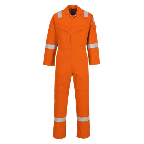 Portwest Bizflame Work Anti-Static FR Coverall 350g, Orange