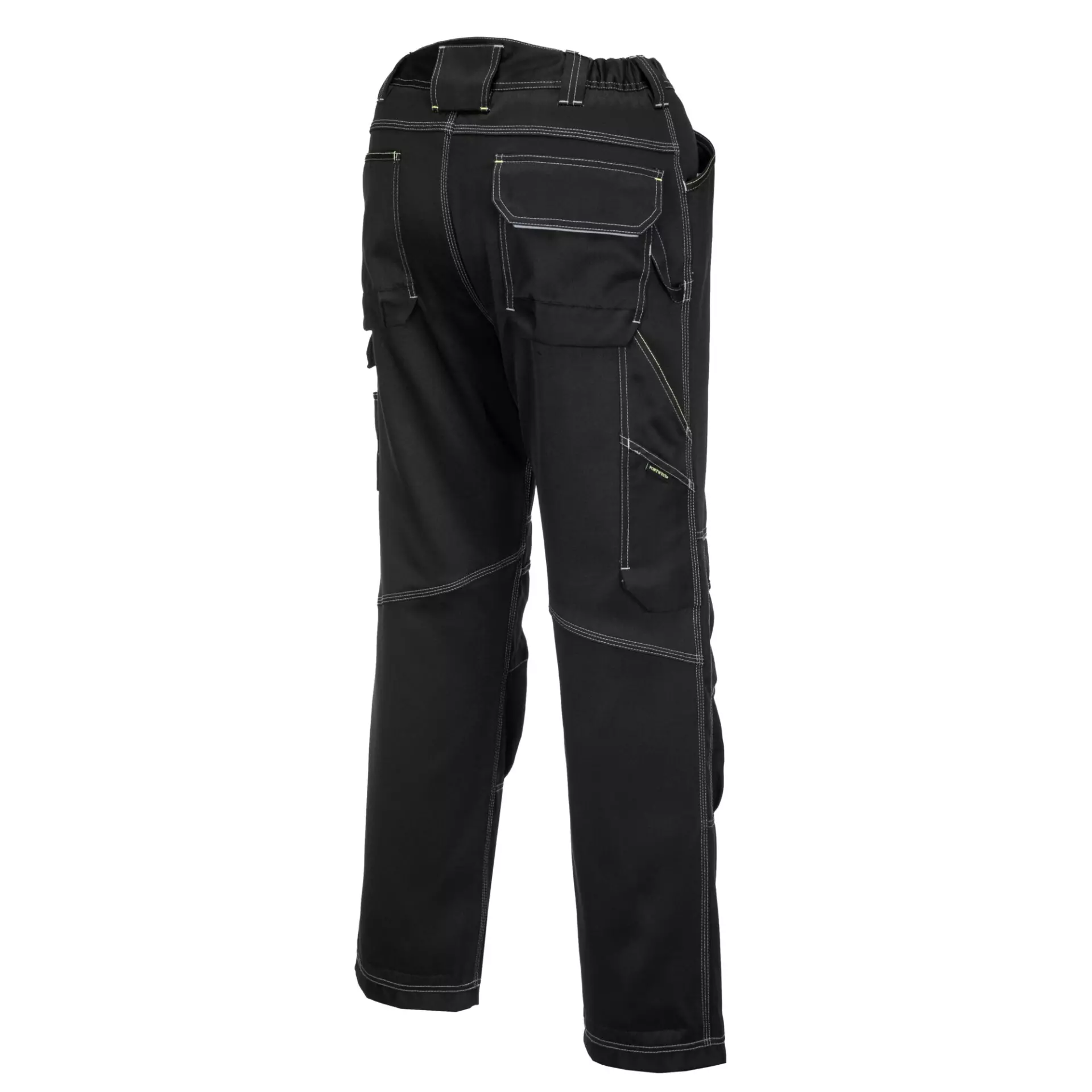 Portwest T601BKS, PW3 Work Trousers, Black Short, image 4