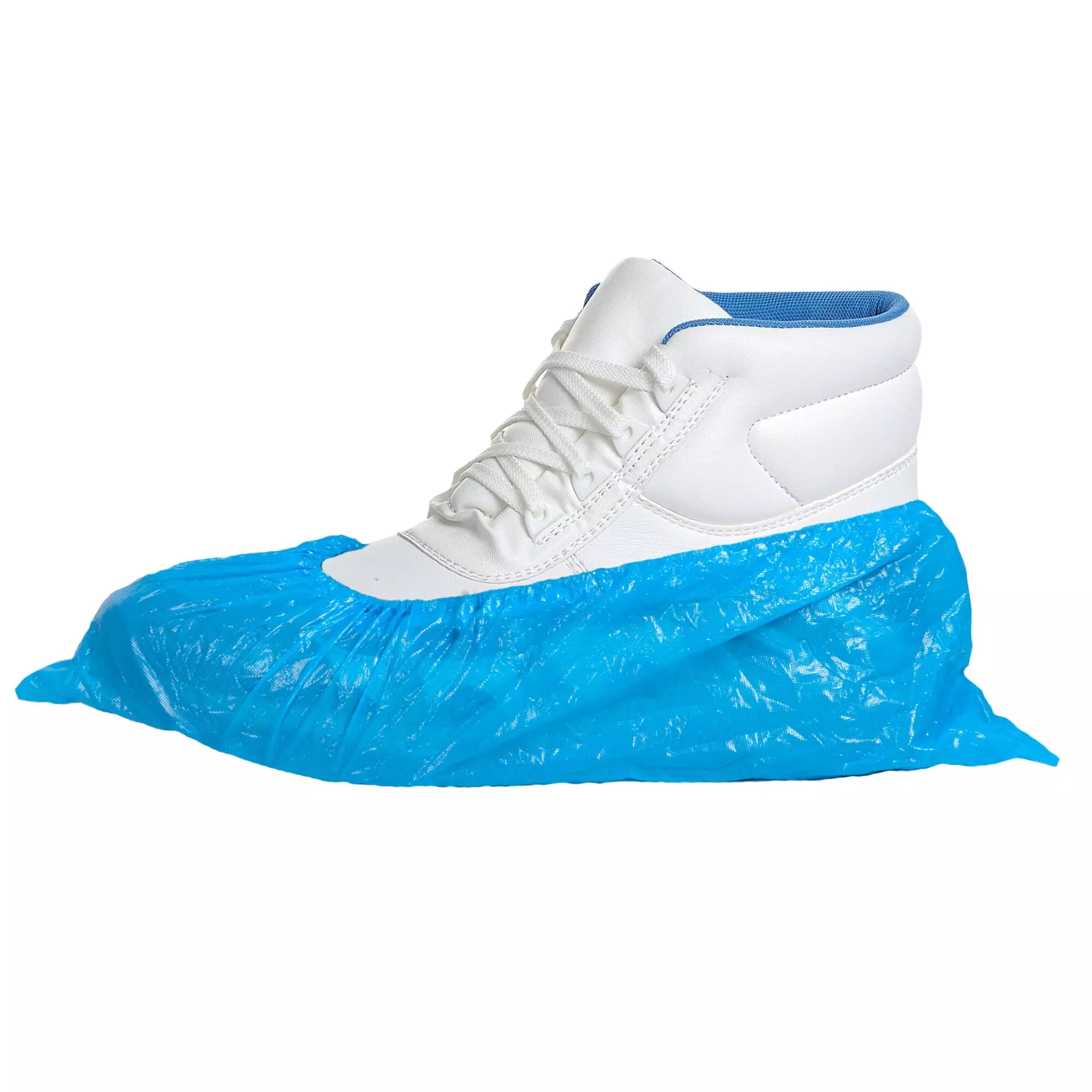 Portwest D340BLU, Disposable PE Overshoes, Blue, image 1