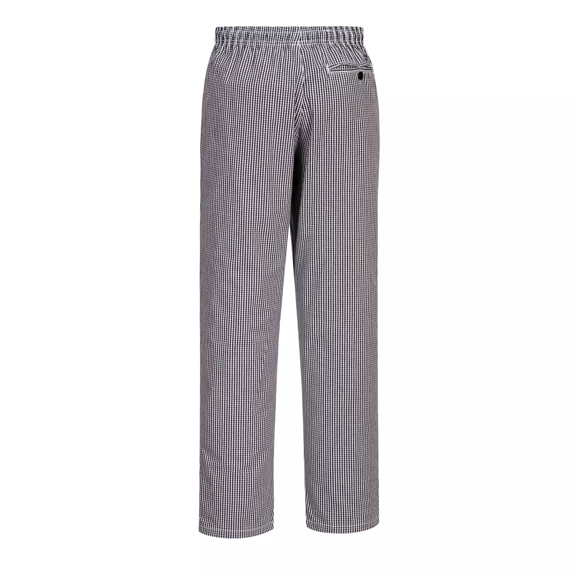 Portwest C079CKR, Chef's Bromley Trousers, Black Check, image 2
