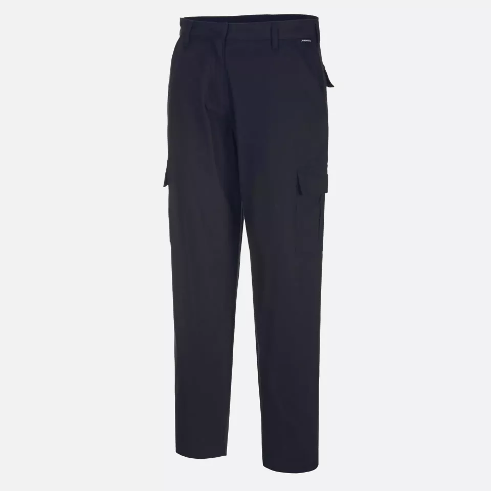 Portwest S233BKR, WX2 Eco Women's Stretch Cargo Trousers, Black, image 3, gallery thumbnail