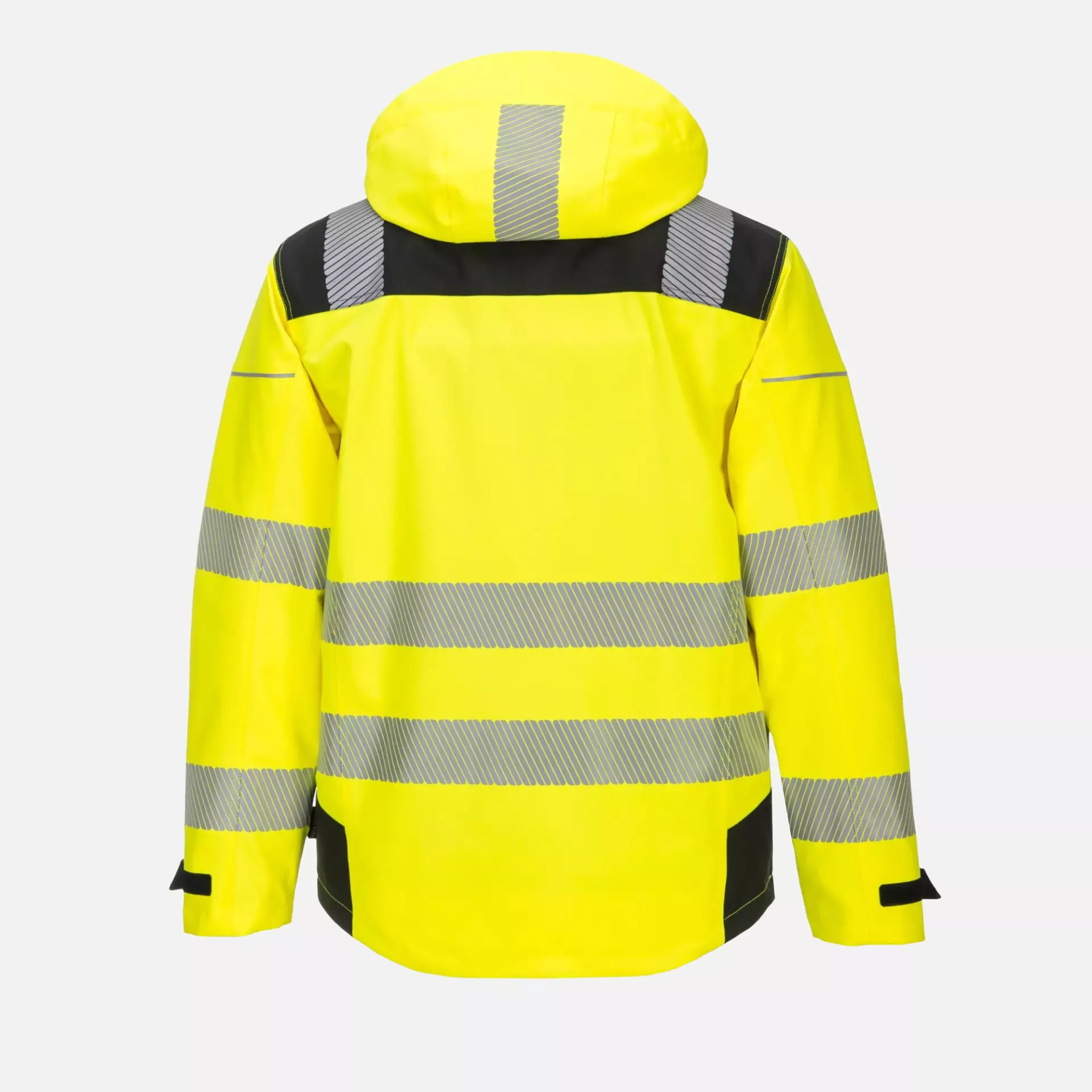 Portwest PW360YBR, PW3 Hi-Vis Extreme Rain Jacket, Yellow/Black, image 2