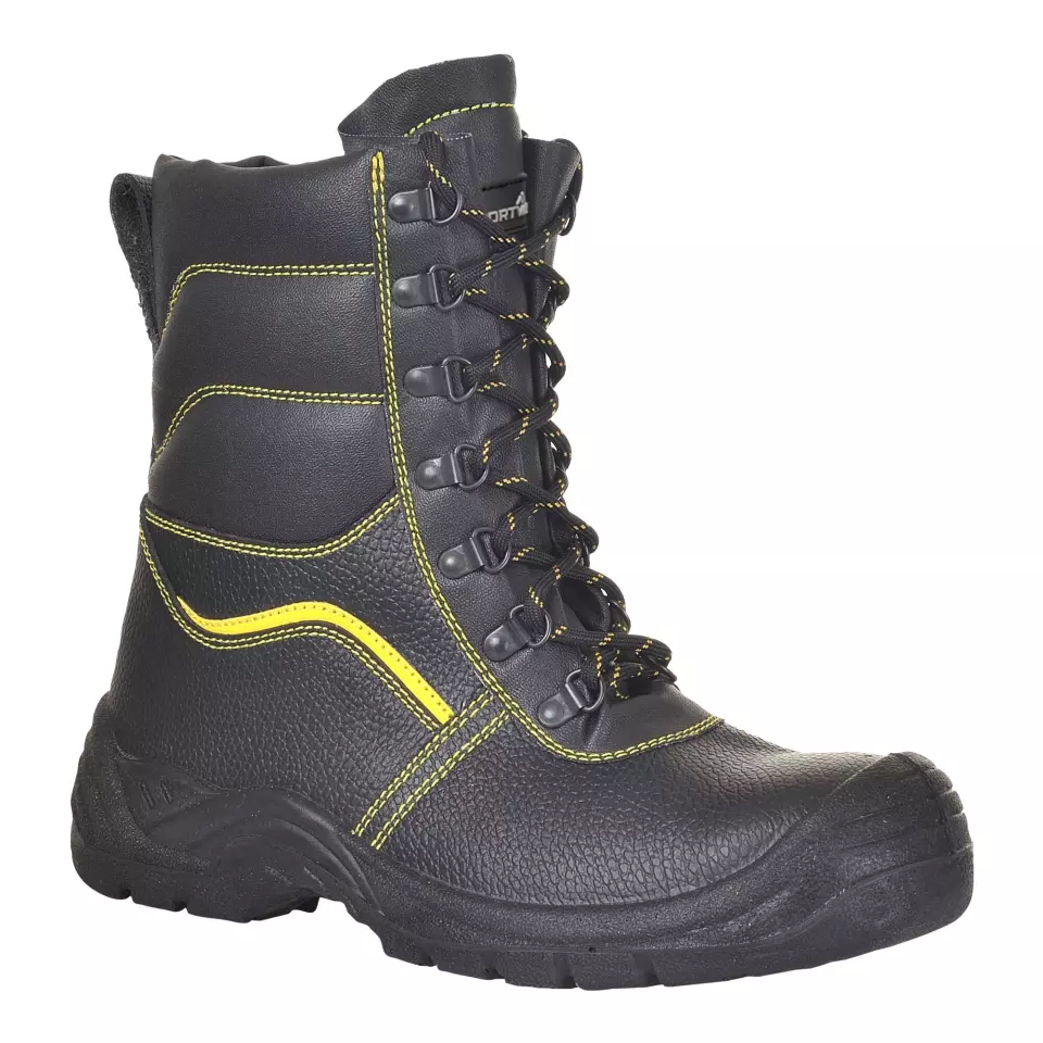 Portwest FW05BKR, Steelite Fur Lined Protector Boot S3 CI, Black, image 1, gallery thumbnail
