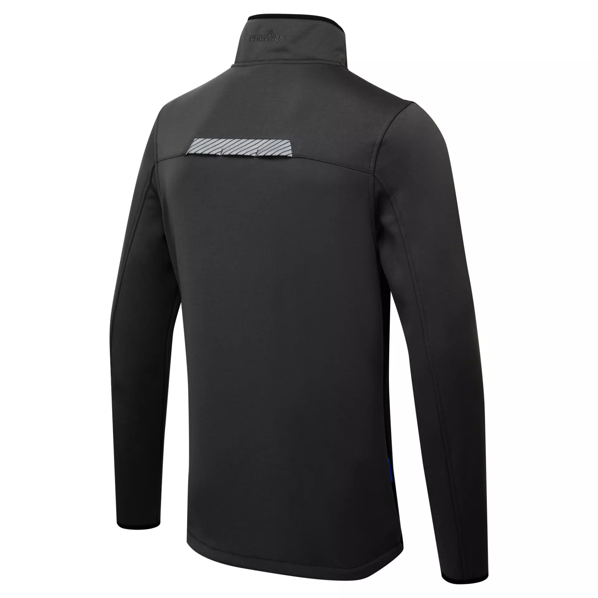 Portwest T755MGR, WX3 Half Zip Tech Fleece, Metal Grey, image 3