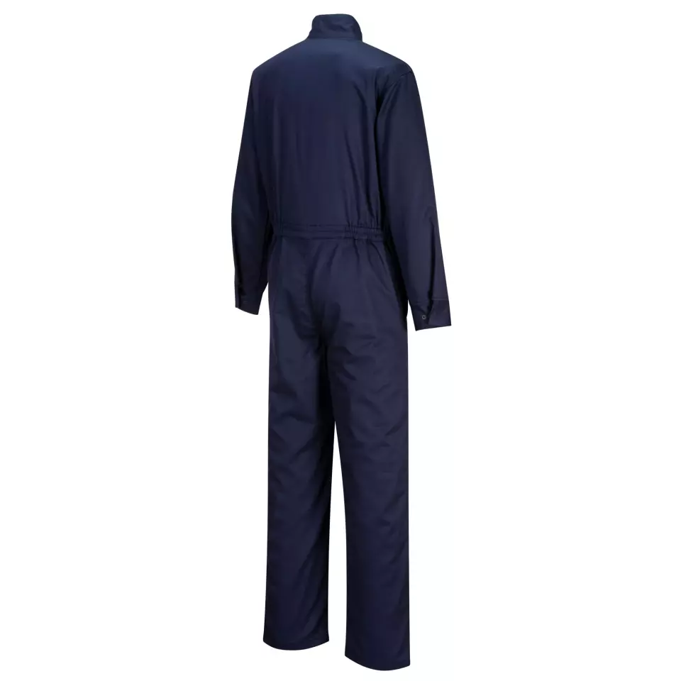 Portwest FR50NAR, Bizflame Work Anti-Static FR Coverall 350g, Navy, image 3, gallery thumbnail