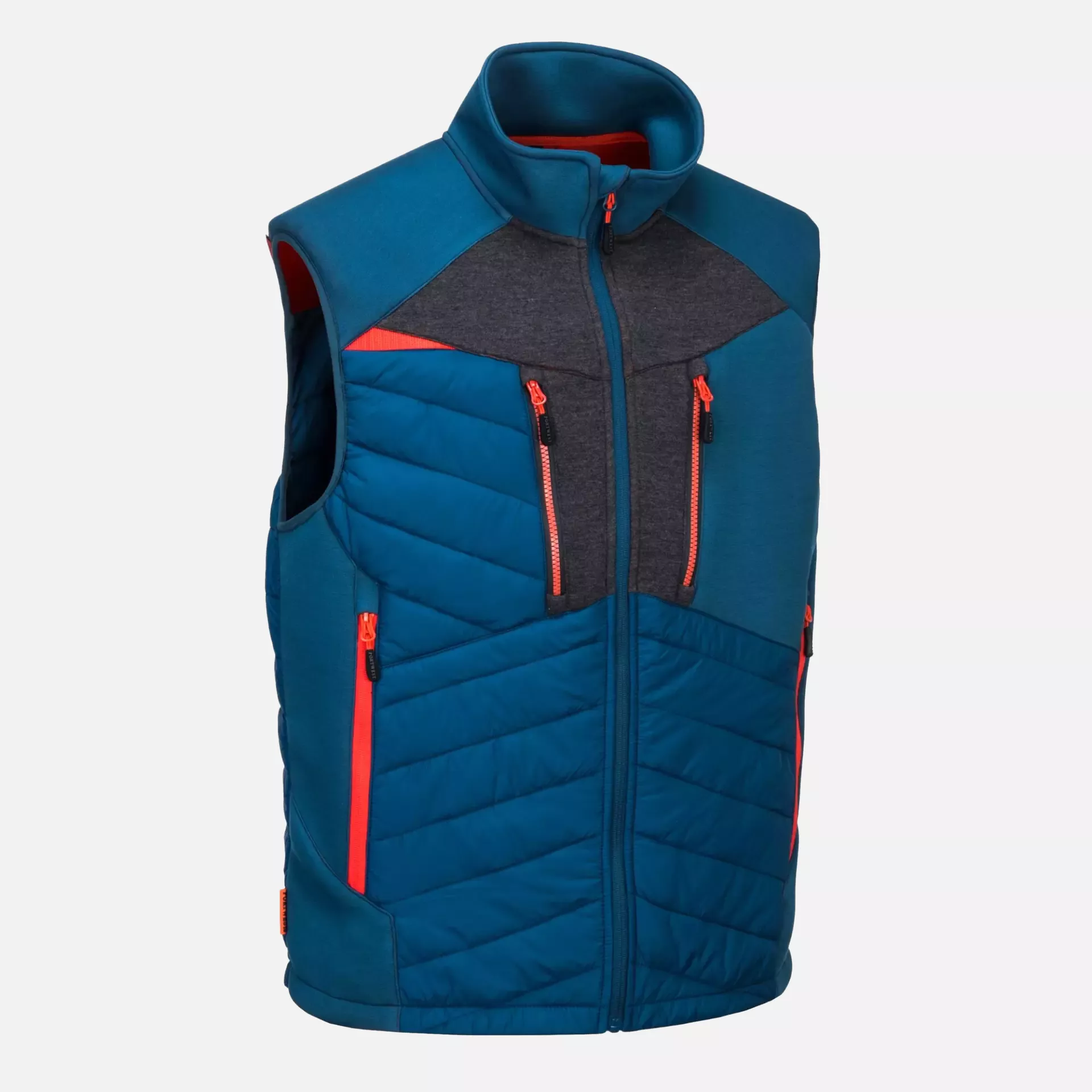 Portwest DX470MBR, DX4 Hybrid Baffle Gilet, Metro Blue, image 2