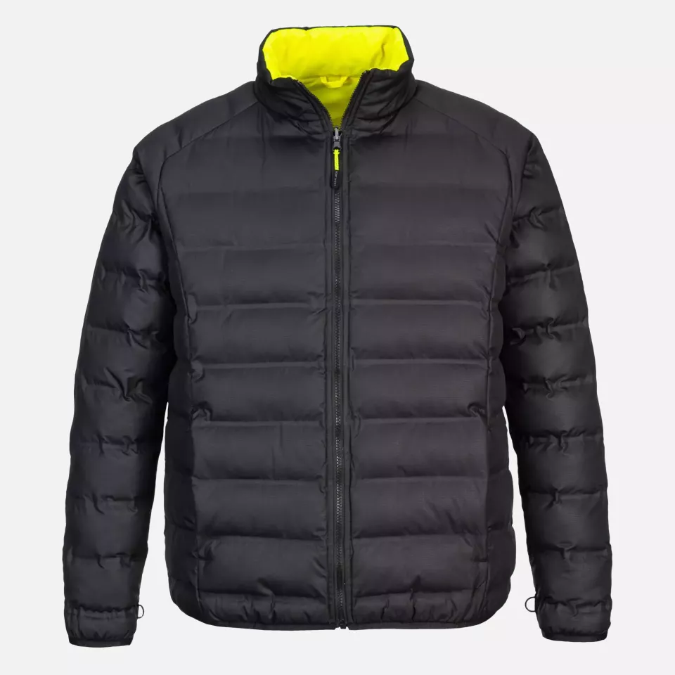 Portwest DX466YBR, DX4 Hi-Vis 4-in-1 Jacket, Yellow/Black, image 8, gallery thumbnail