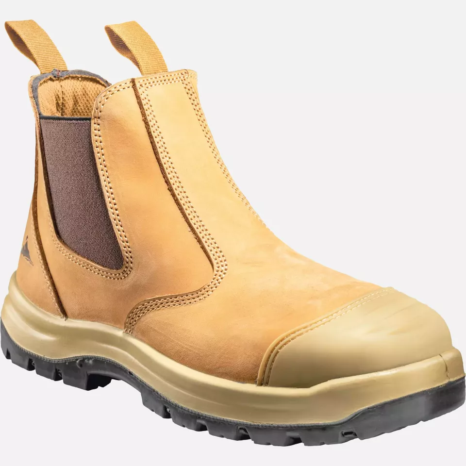 Portwest FT71WHE, Steel Leather Dealer Boot S3 SRC, Wheat, image 1, gallery thumbnail