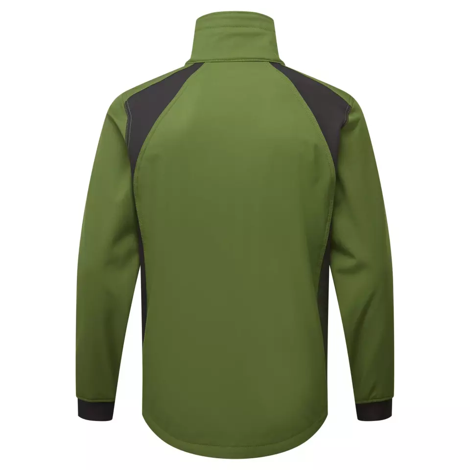 Portwest CD870OGR, WX2 Eco Softshell (2L), Olive Green, image 2, gallery thumbnail