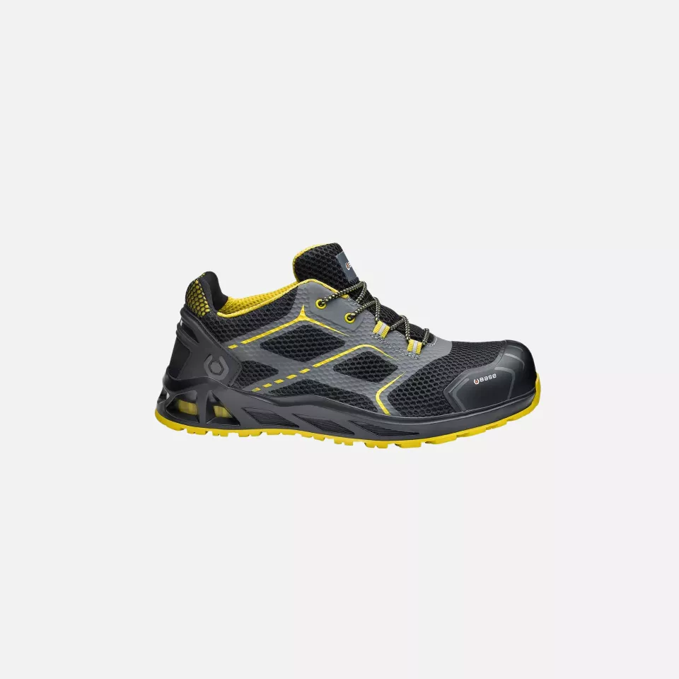 Portwest B1004BKY, K-Step/K-Speed/K-Move/K-Start S1P HRO SRC, Black/Yellow, image 1, gallery thumbnail