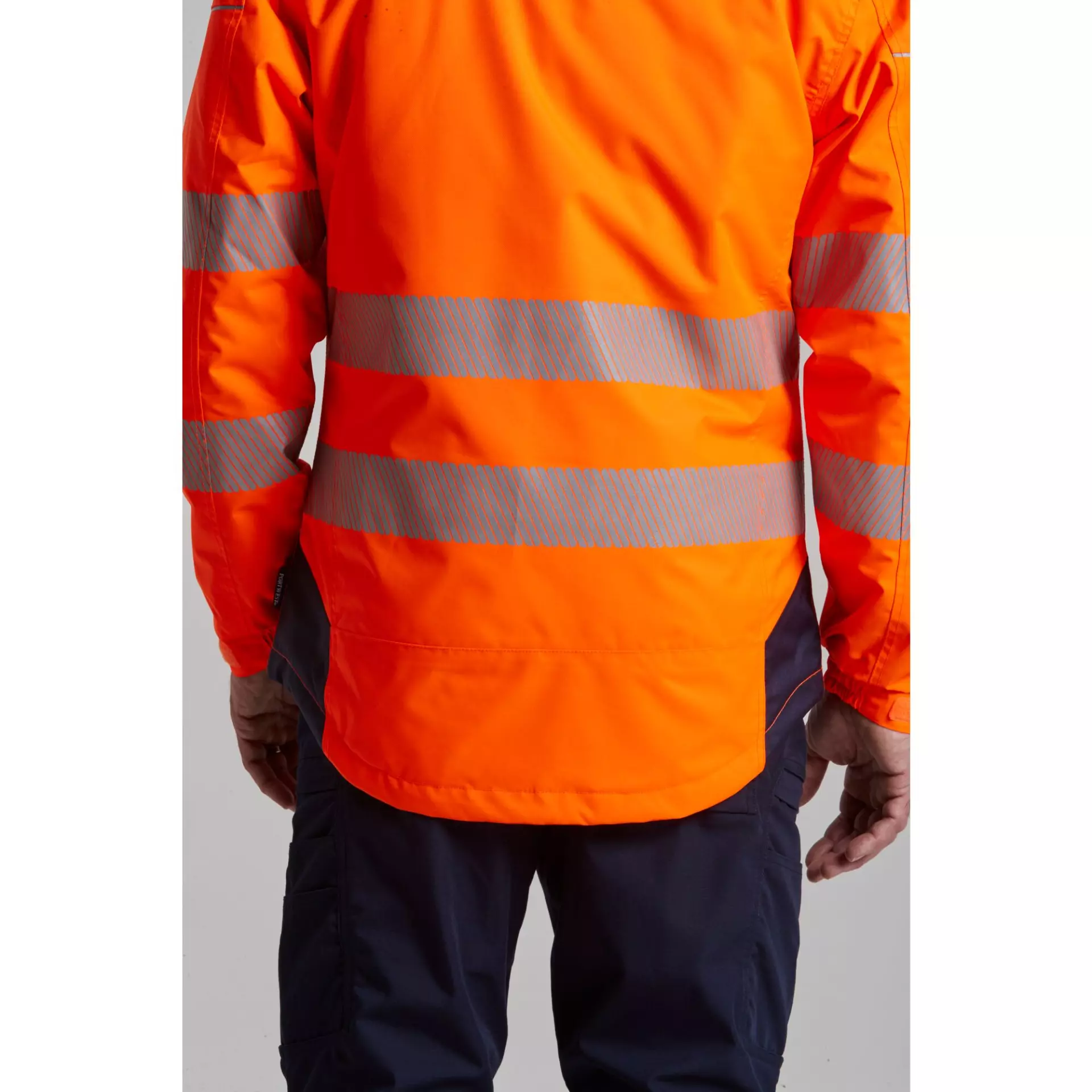 Portwest T500OBR, PW3 Hi-Vis Work Jacket, Orange/Black, image 9