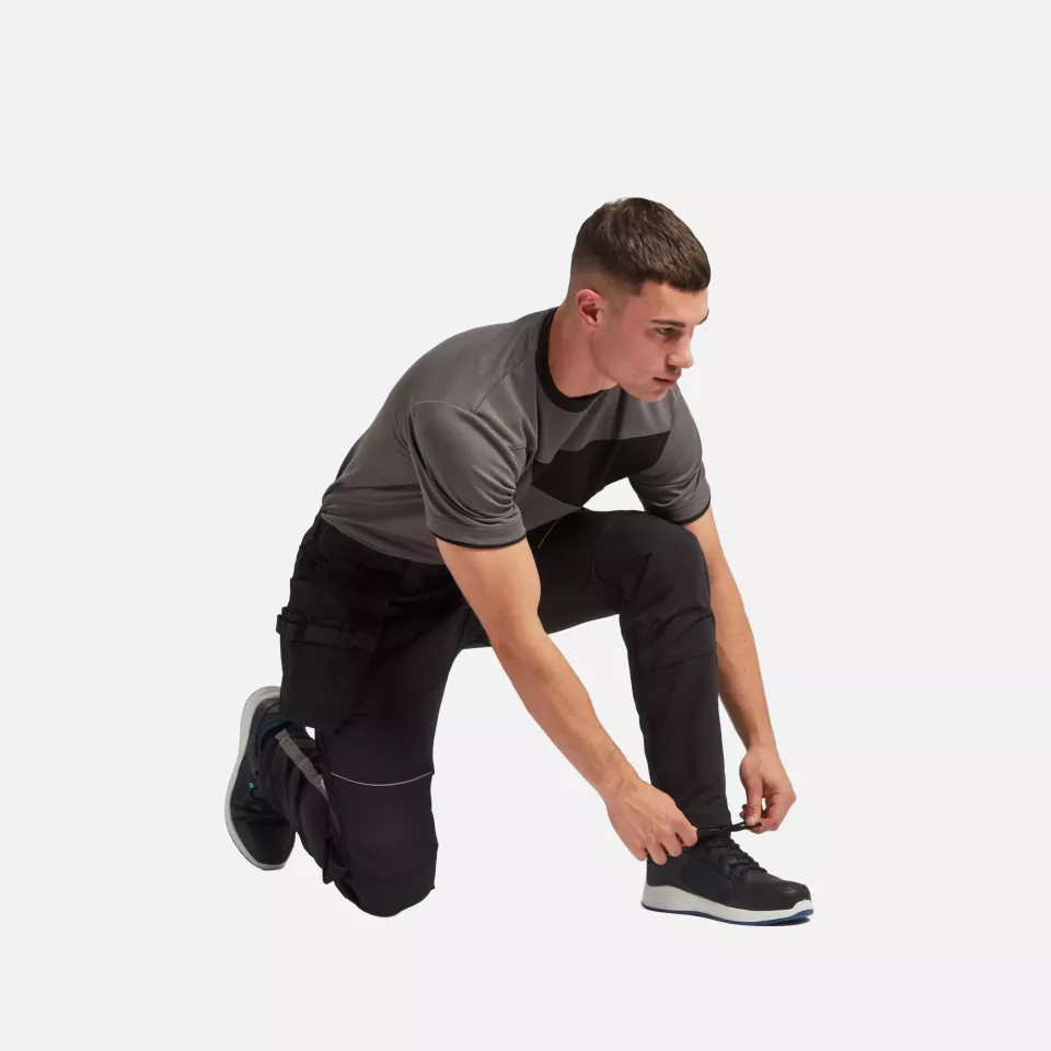 Portwest KX343BKR, KX3 Holster Jogger, Black, image 7, gallery thumbnail