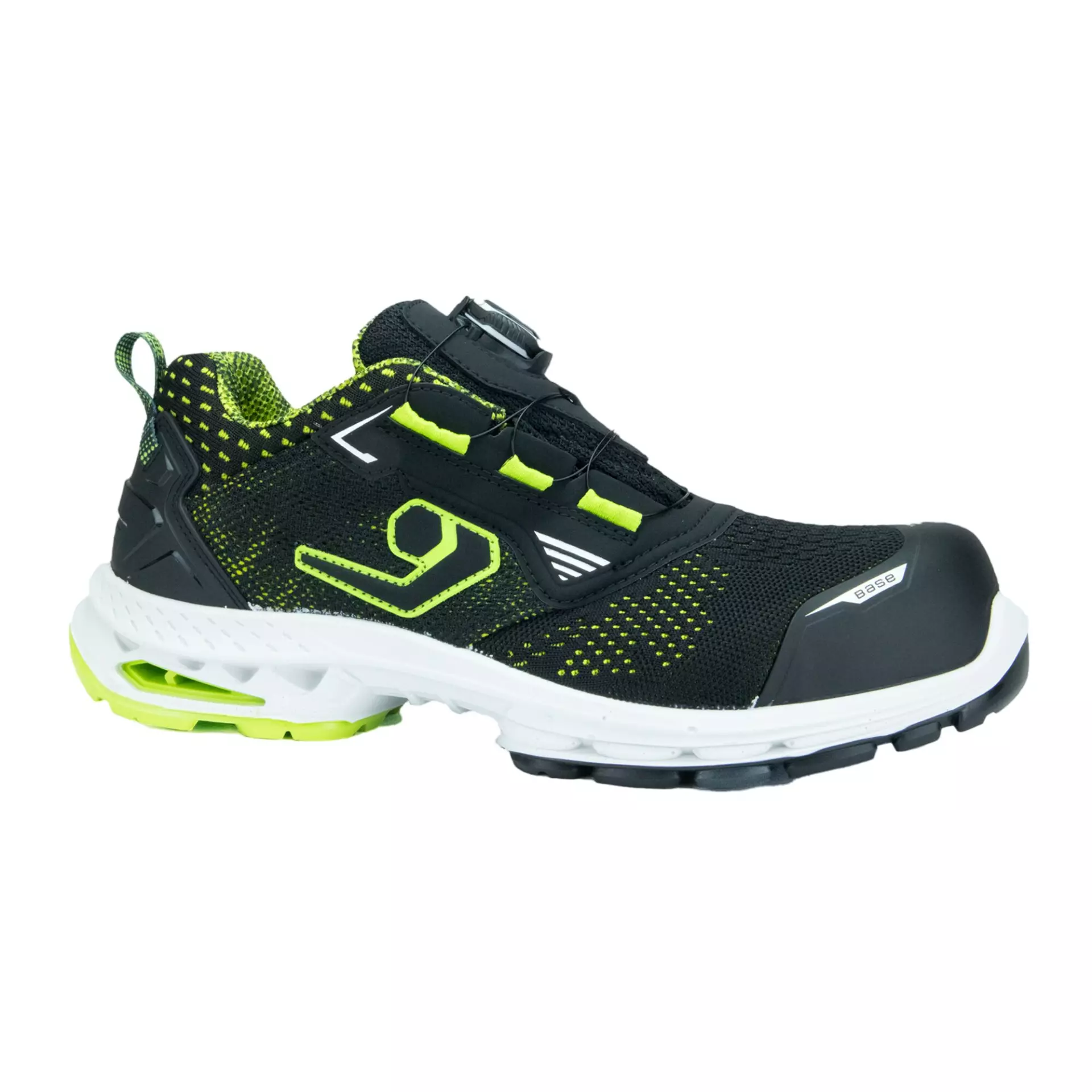 Portwest B1708ABGN, Stockholm S1PS ESD SC LG FO SR, Black/Green, image 1