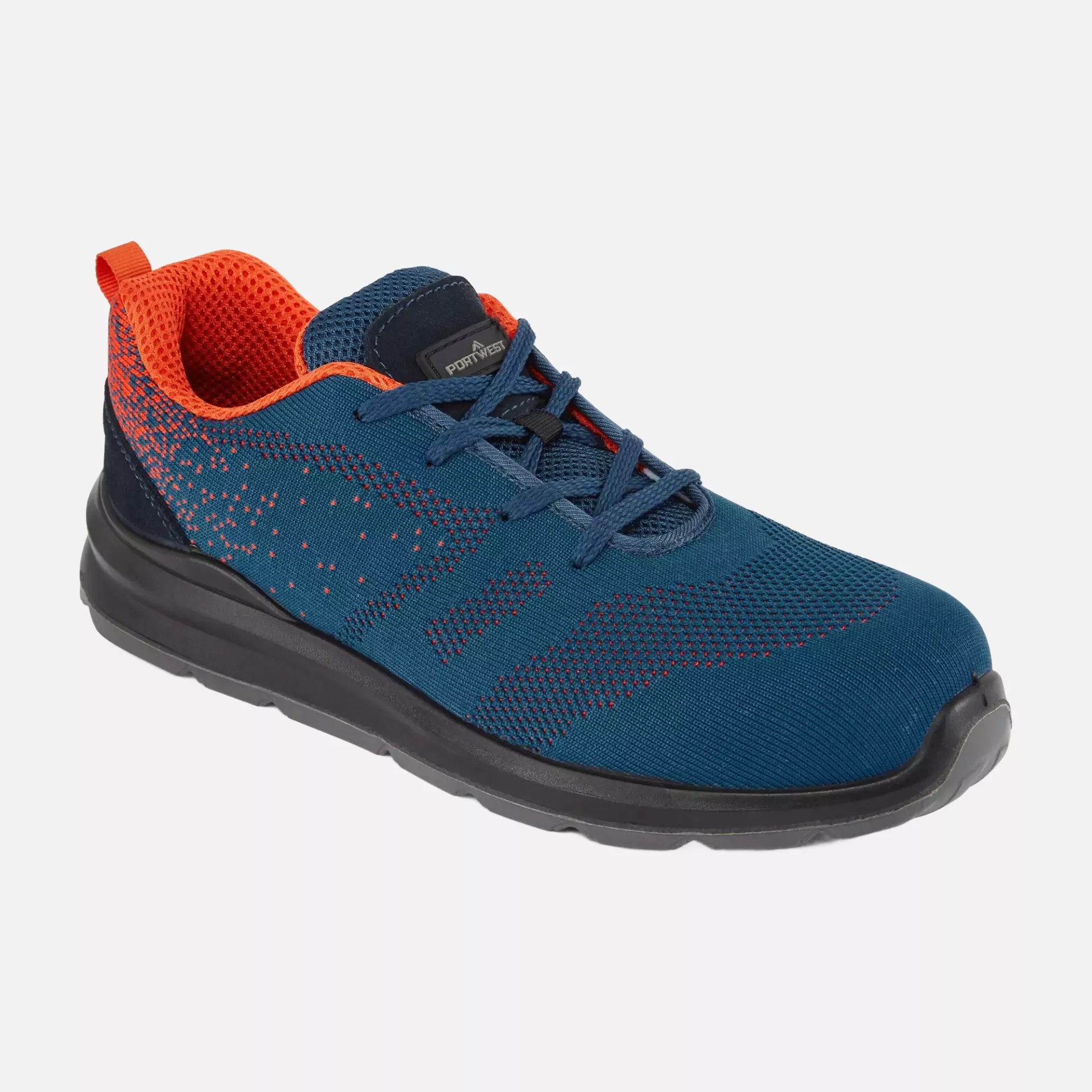Portwest FT25BLO, Steelite Aire Trainer S1P, Blue/Orange, image 2