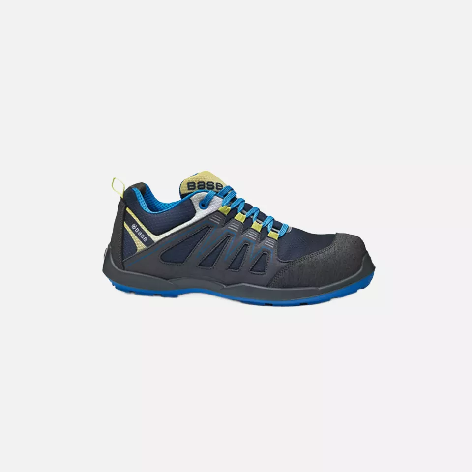 Portwest B0657NYR, Paddle Shoe S1P SRC, Navy/Yellow, image 1, gallery thumbnail