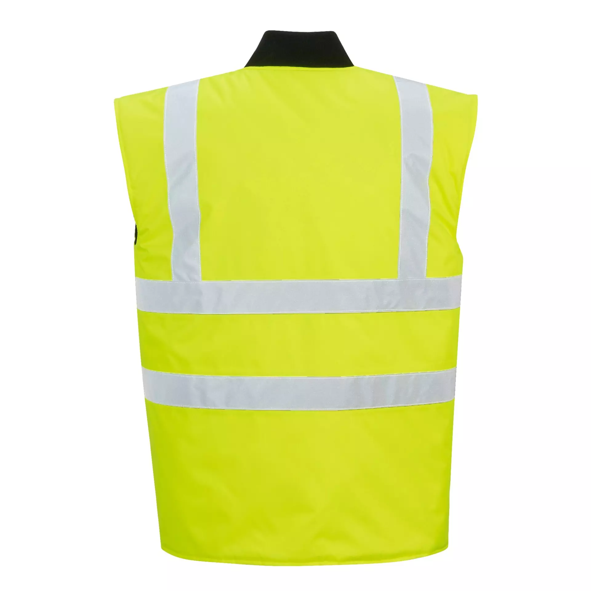 Portwest S469YER, Hi-Vis Reversible Bodywarmer, Yellow, image 2