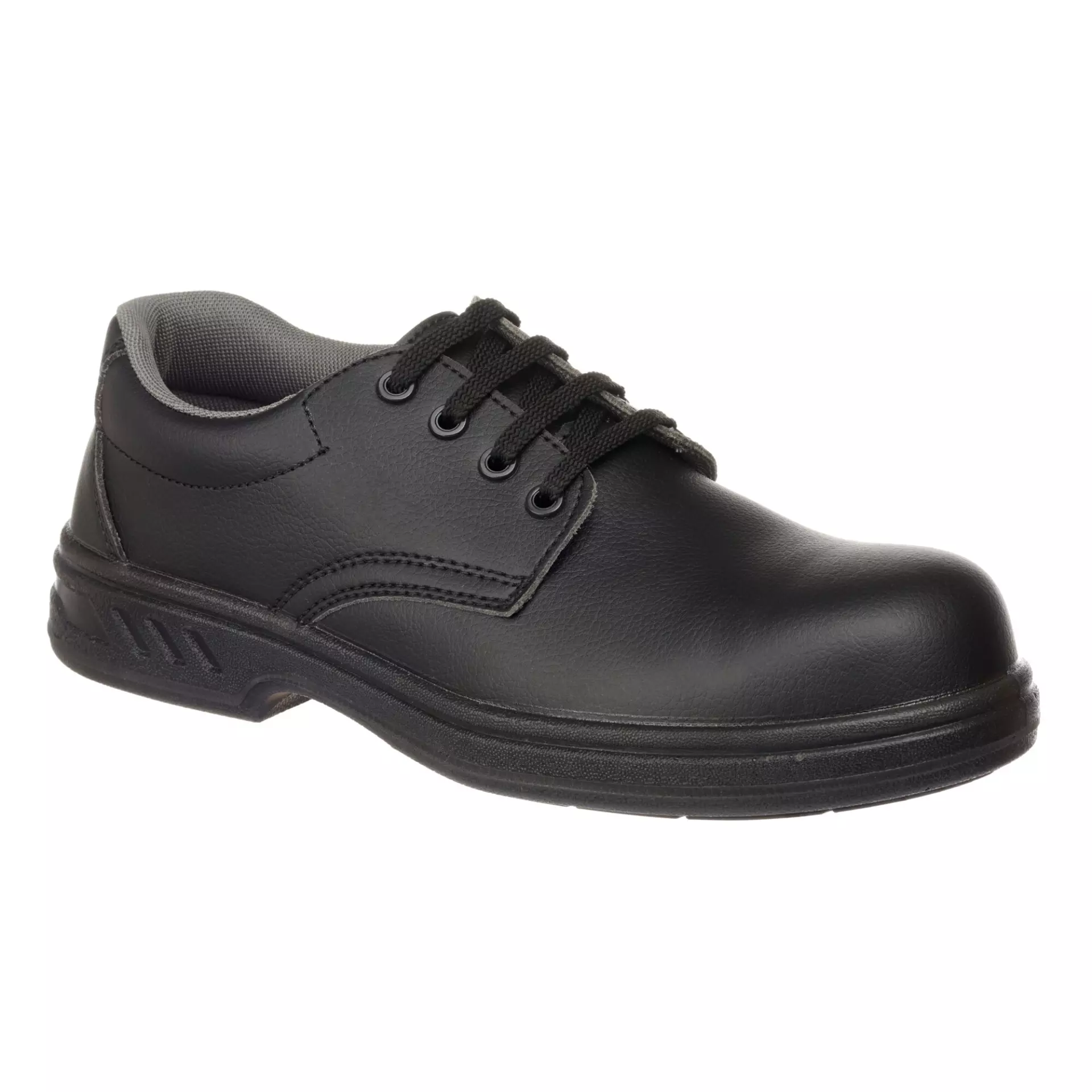 Portwest FW80BKR, Steelite Laced Safety Shoe S2 FO SR, Black, image 1