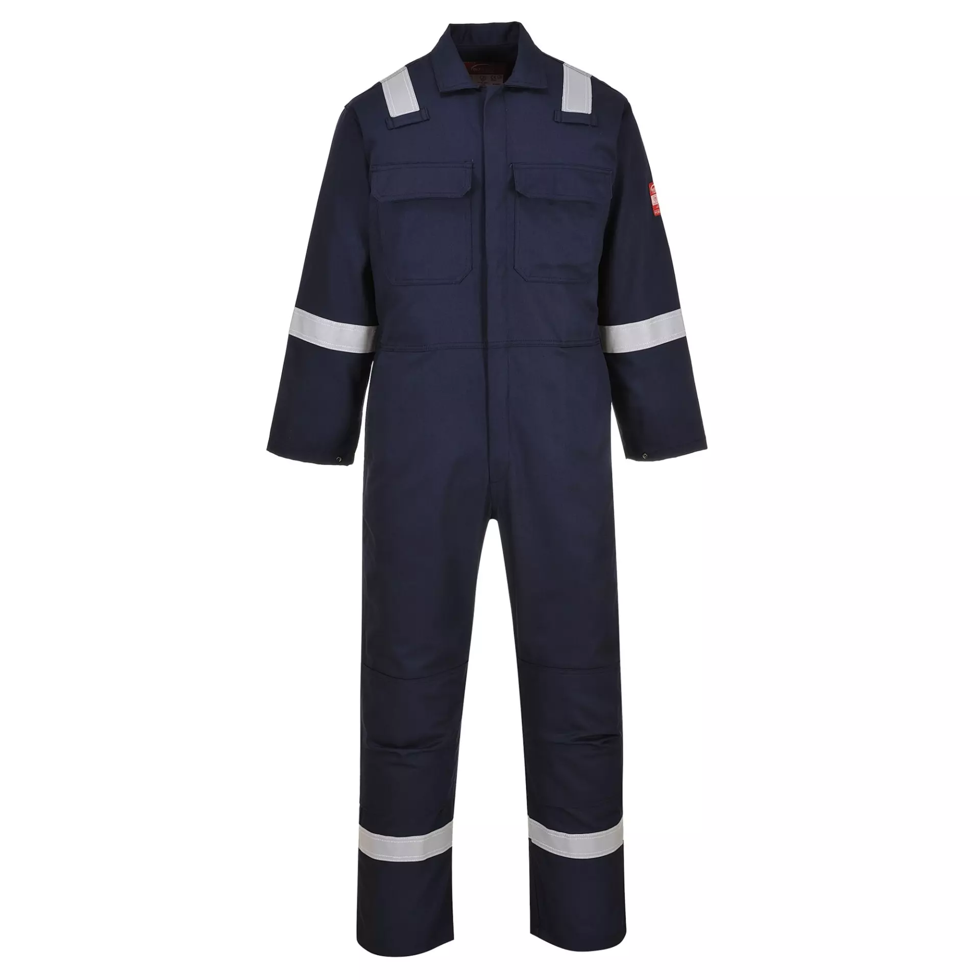 Portwest BIZ5NAT, Bizweld Iona FR Coverall, Navy Tall, image 1