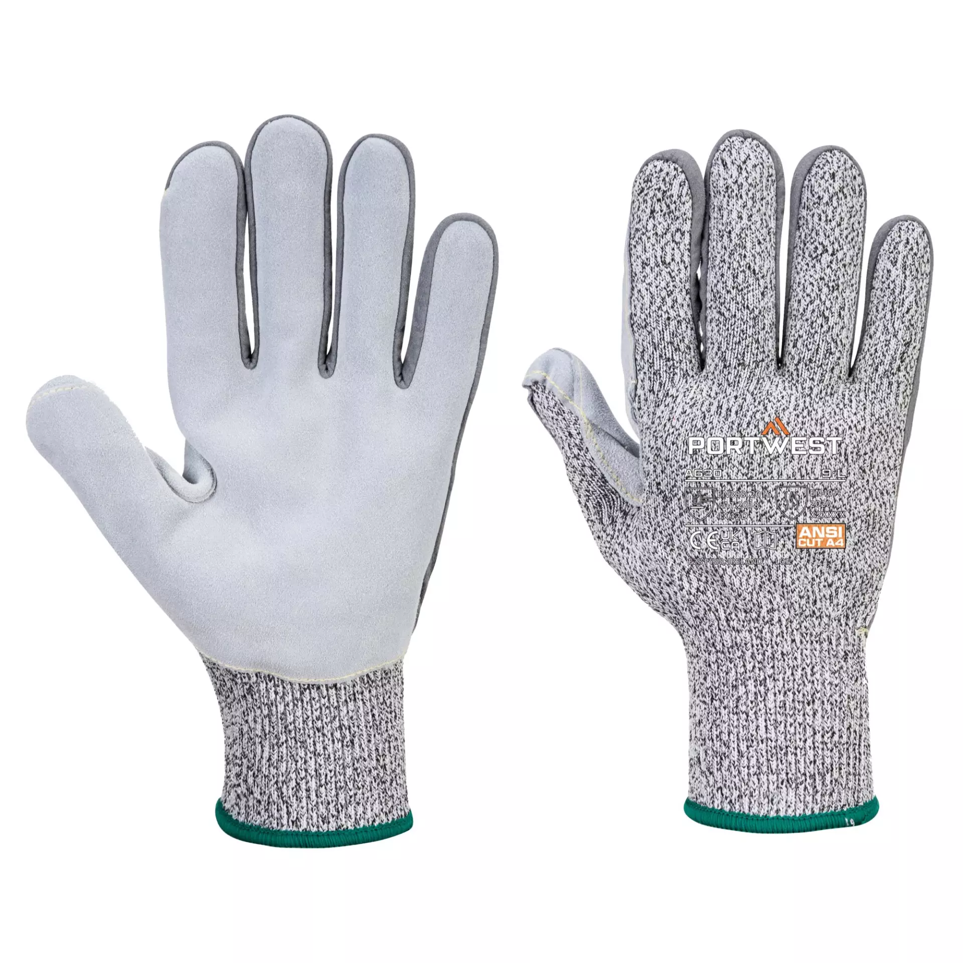 Portwest A630G7R, Razor - Lite Glove, Grey, image 3