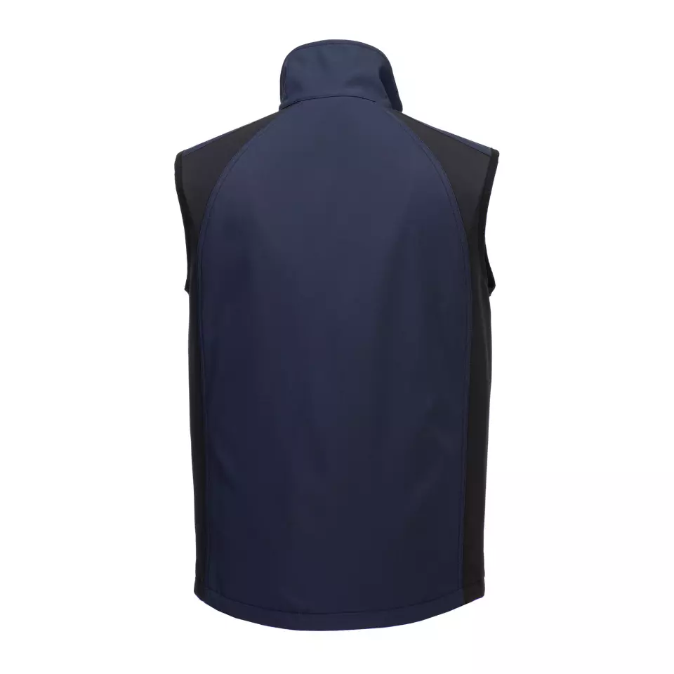 Portwest CD876DNR, WX2 Eco Softshell Bodywarmer (2L), Dark Navy, image 2, gallery thumbnail