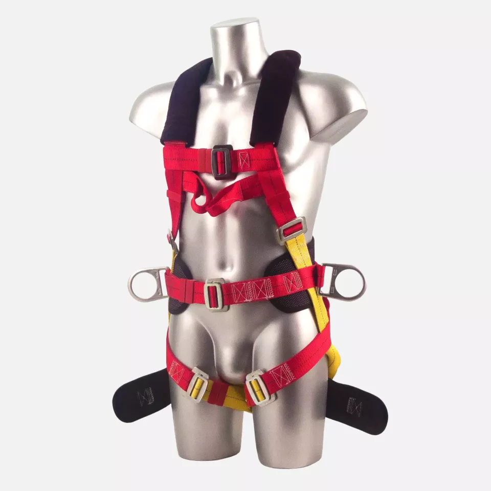 Portwest FP18RER, 3 Point Comfort Plus Harness, Red, image 2, gallery thumbnail