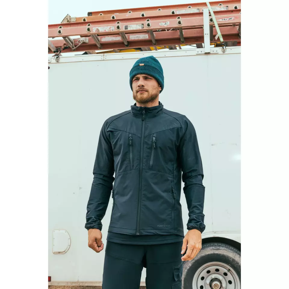 Portwest B026, Insulated Knit Reflective Yarn Beanie, image 7, gallery thumbnail