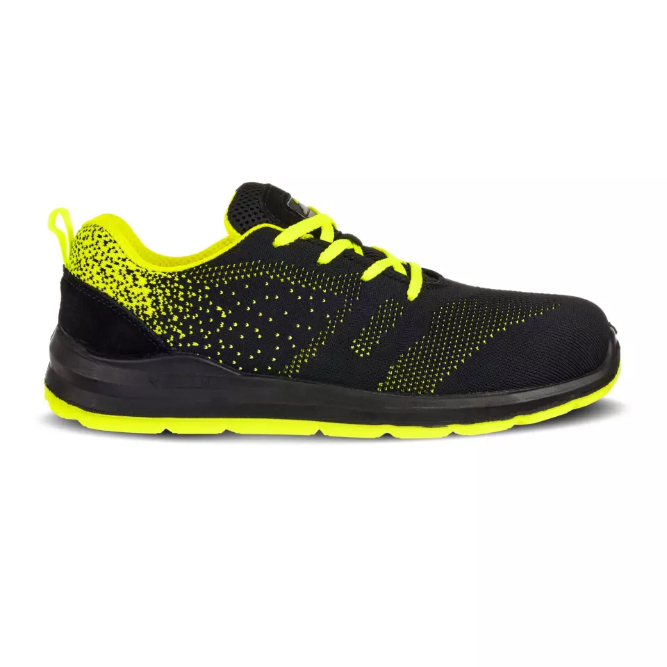 Portwest FT25BGN, Steelite Aire Trainer S1P, Black/Green, image 2, gallery thumbnail
