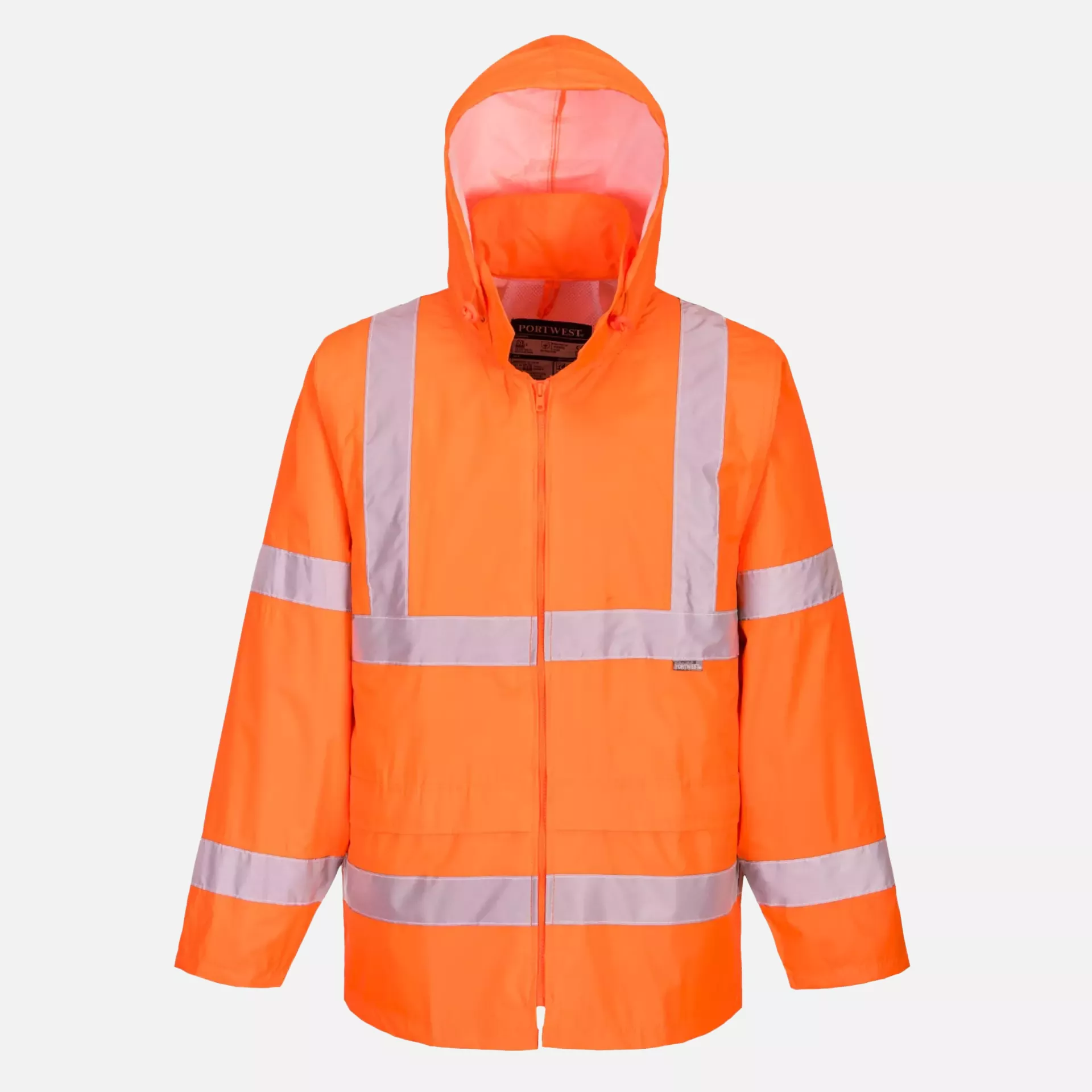 Portwest H440ORR, Hi-Vis Rain Jacket, Orange, image 8