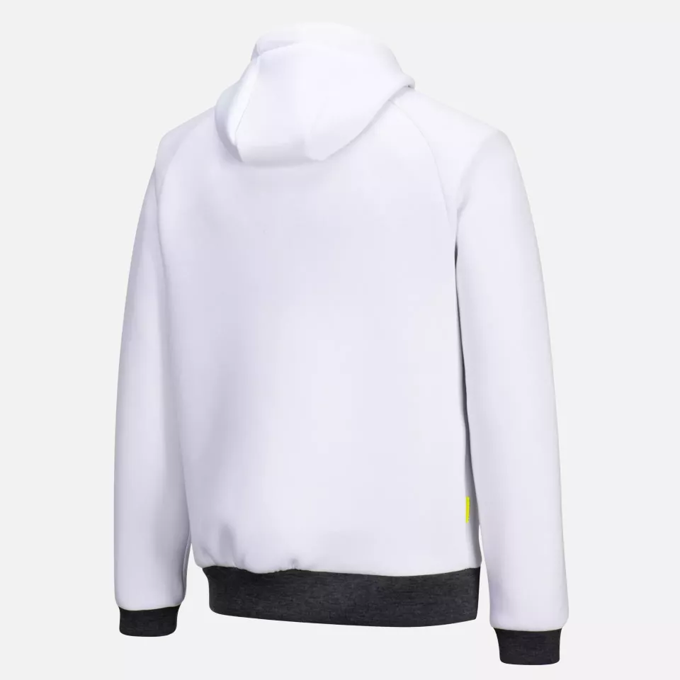 Portwest DX472WHR, DX4 Zipped Hoodie, White, image 4, gallery thumbnail