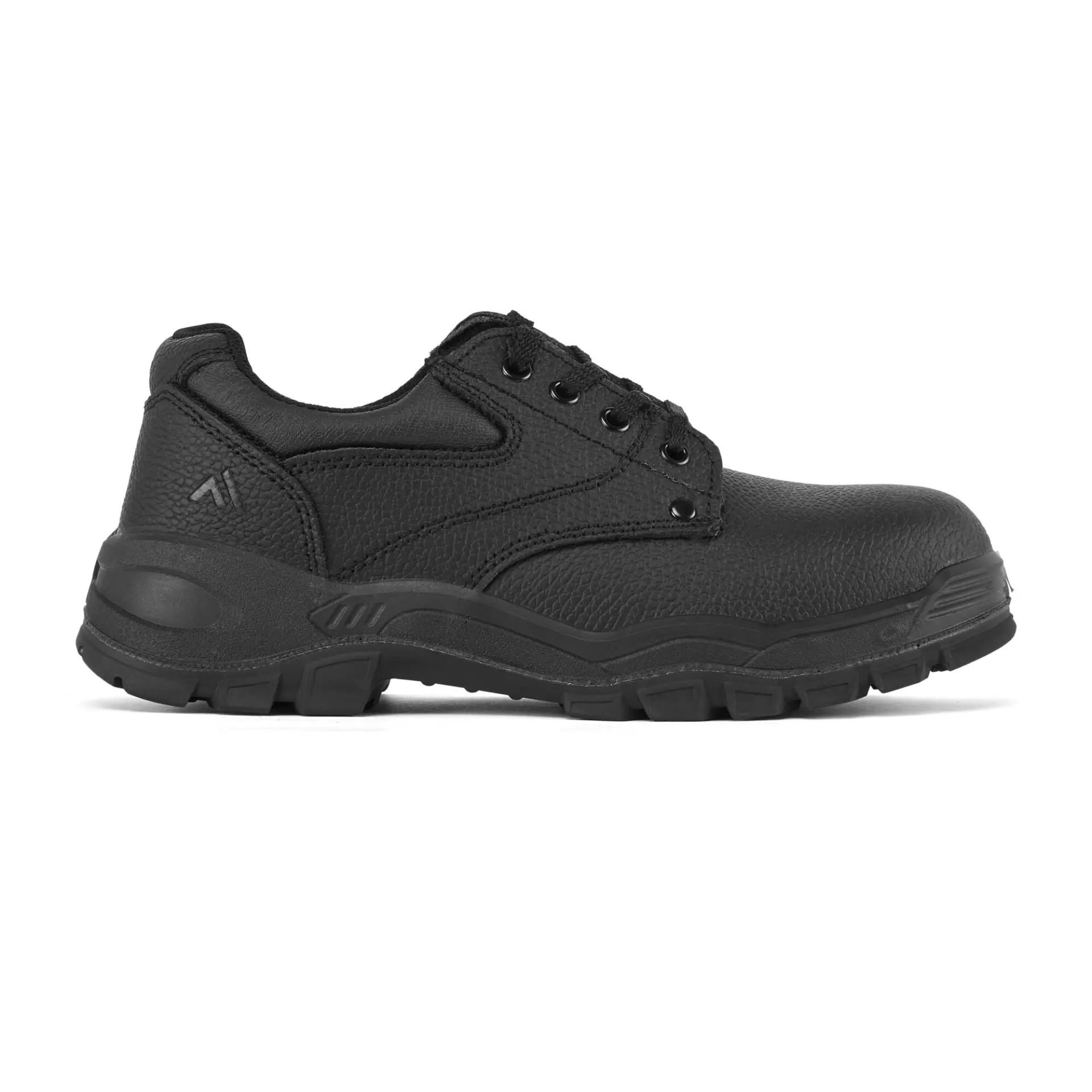 Portwest FW14BKR, Steel Split Leather Low Shoe S1P SR, Black, image 1