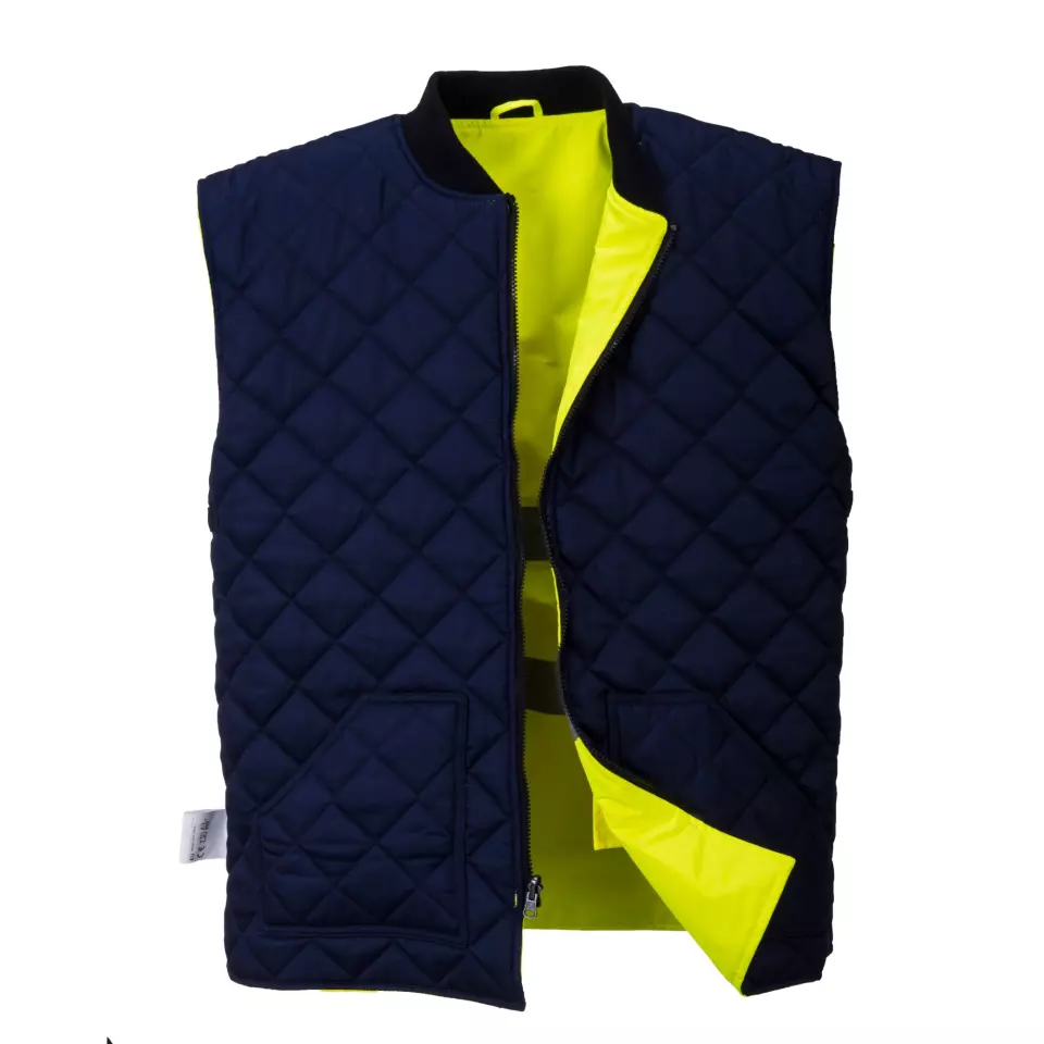 Portwest S471YNR, Warnschutz 4-in-1 Kontrast Verkehrsjacke, Gelb/Marine, image 4, gallery thumbnail