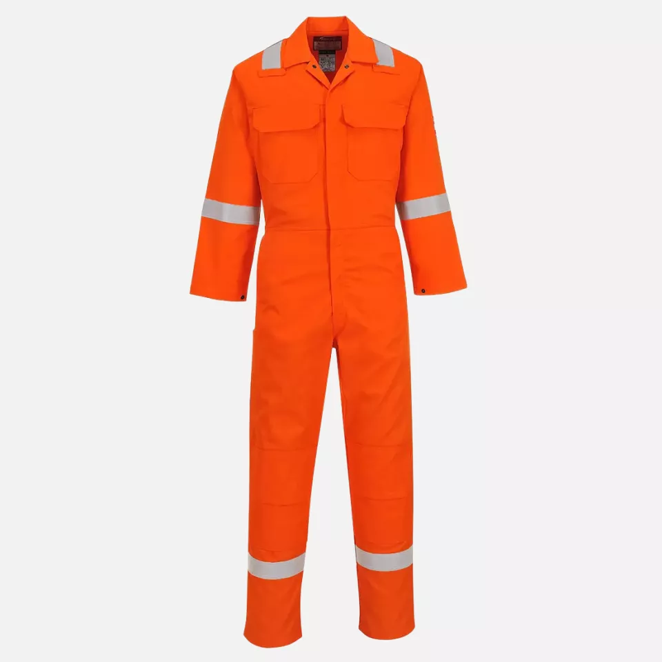 Portwest BIZ5ORR, Bizweld Iona FR Coverall, Orange, image 1, gallery thumbnail