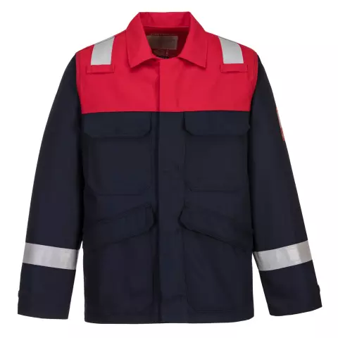 Portwest Bizflame Work FR Jacket, Navy