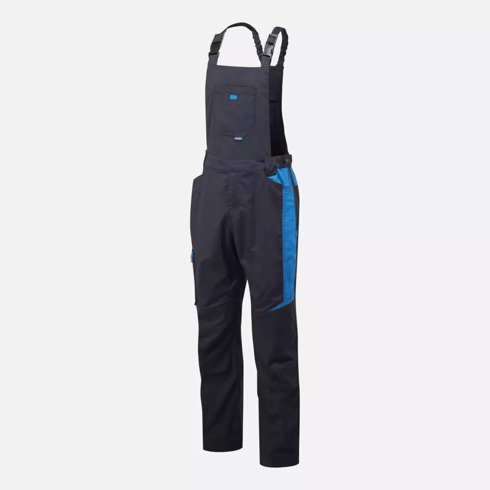 Portwest T746DNR, WX3 Industrial Wash Bib and Brace, Dark Navy, image 2, gallery thumbnail