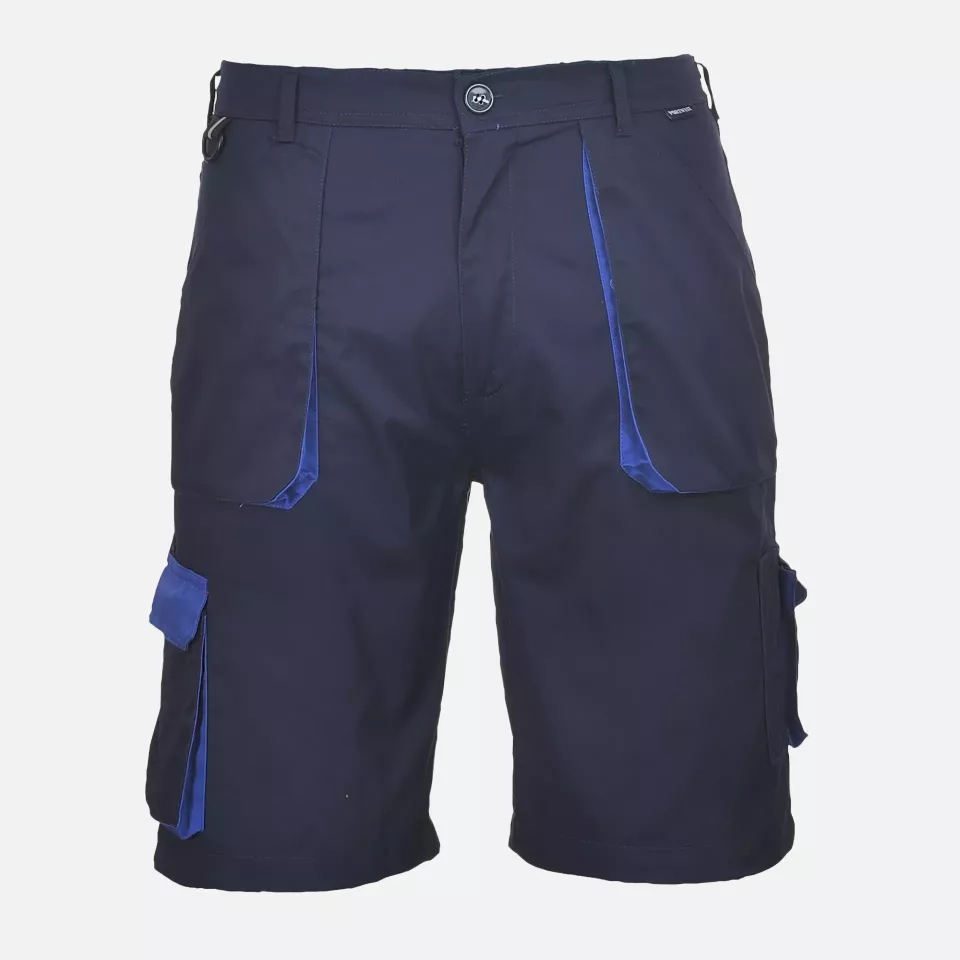 Portwest TX14NAR, Texo Contrast Shorts, Navy, image 1, gallery thumbnail
