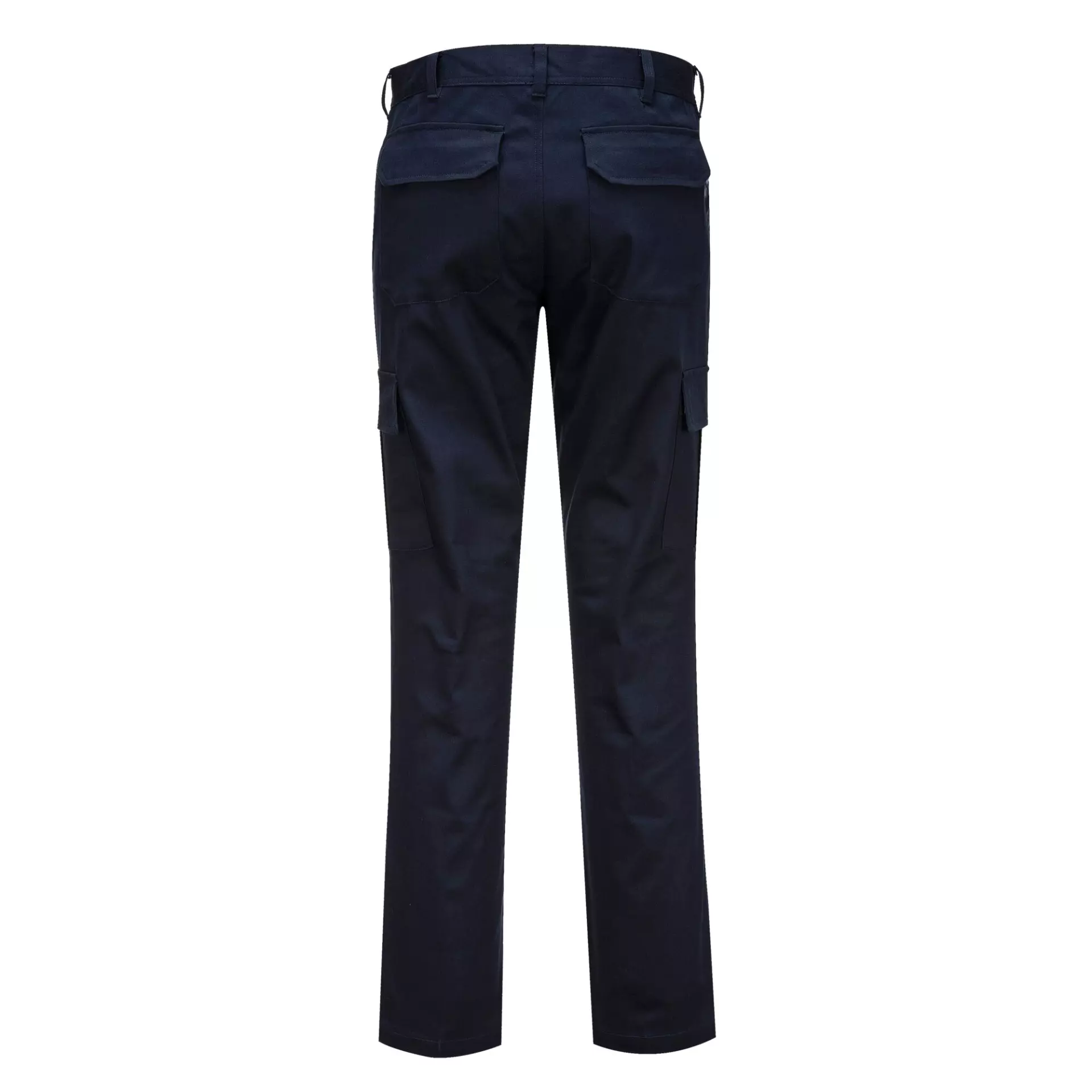 Portwest S231DNS, WX2 Eco Stretch Slim Fit Combat Trousers, Dark Navy Short, image 2