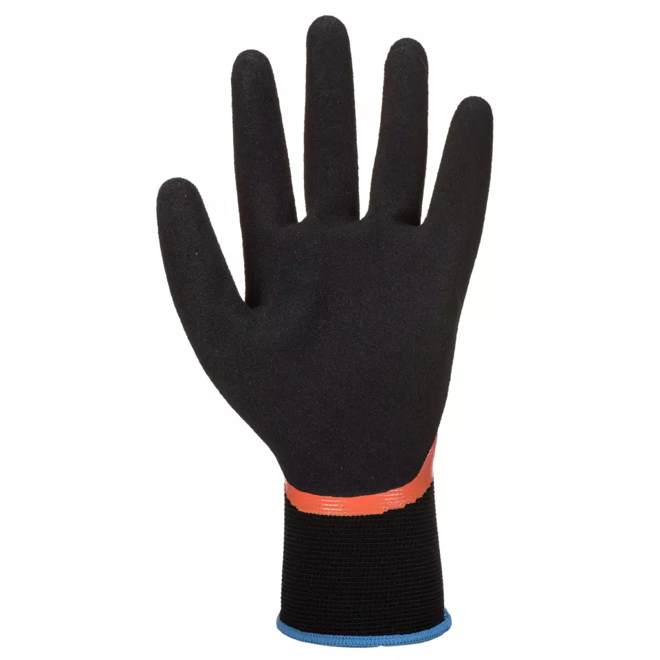 Portwest AP30O8R, Dermi Pro Glove, Orange/Black, image 2, gallery thumbnail