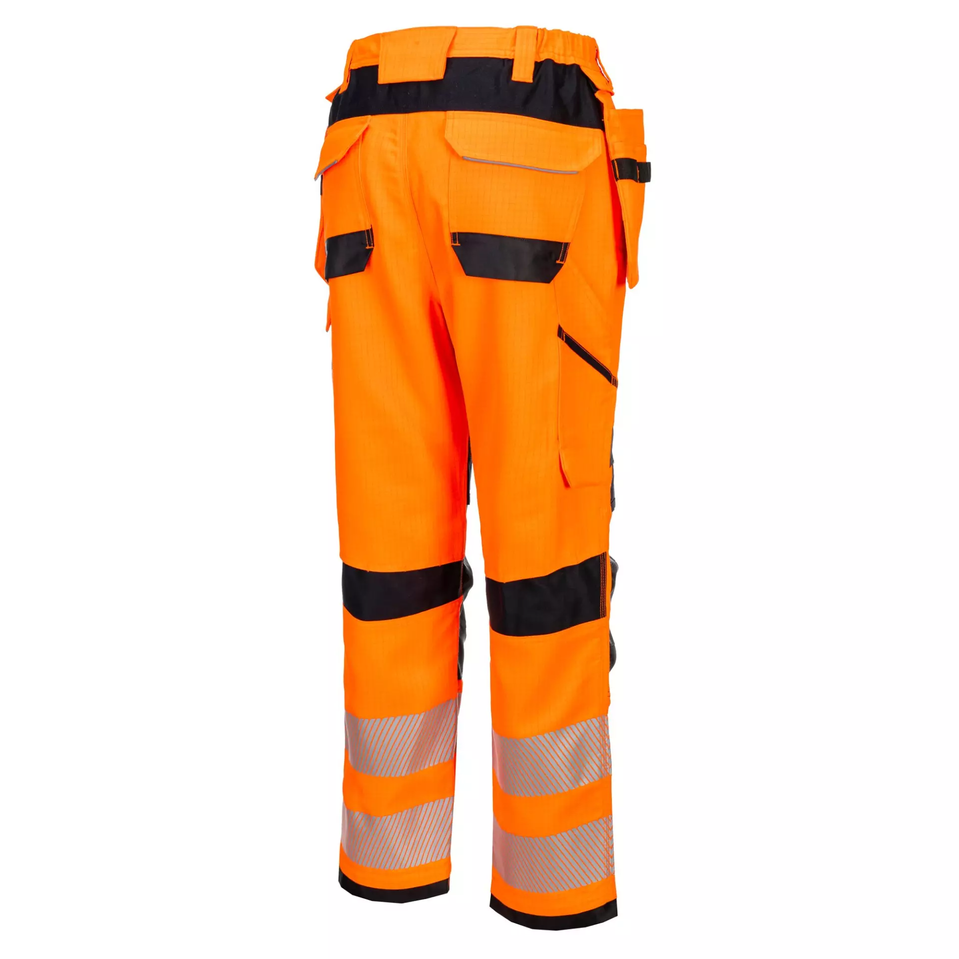 Portwest FR415OBR, PW3 FR Modaflame HVO Holster Trousers, Orange/Black, image 4