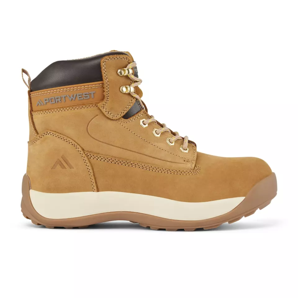 Portwest FW32HOR, Steelite Construction Nubuck Boot S3 HRO, Honey, image 1, gallery thumbnail