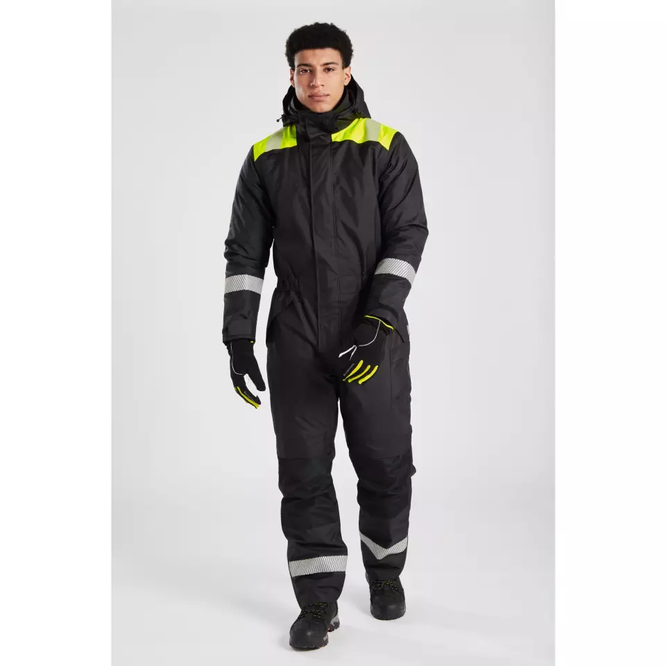 Portwest PW353BKY, PW3 Winter-Overall, Schwarz/Gelb, image 7, gallery thumbnail