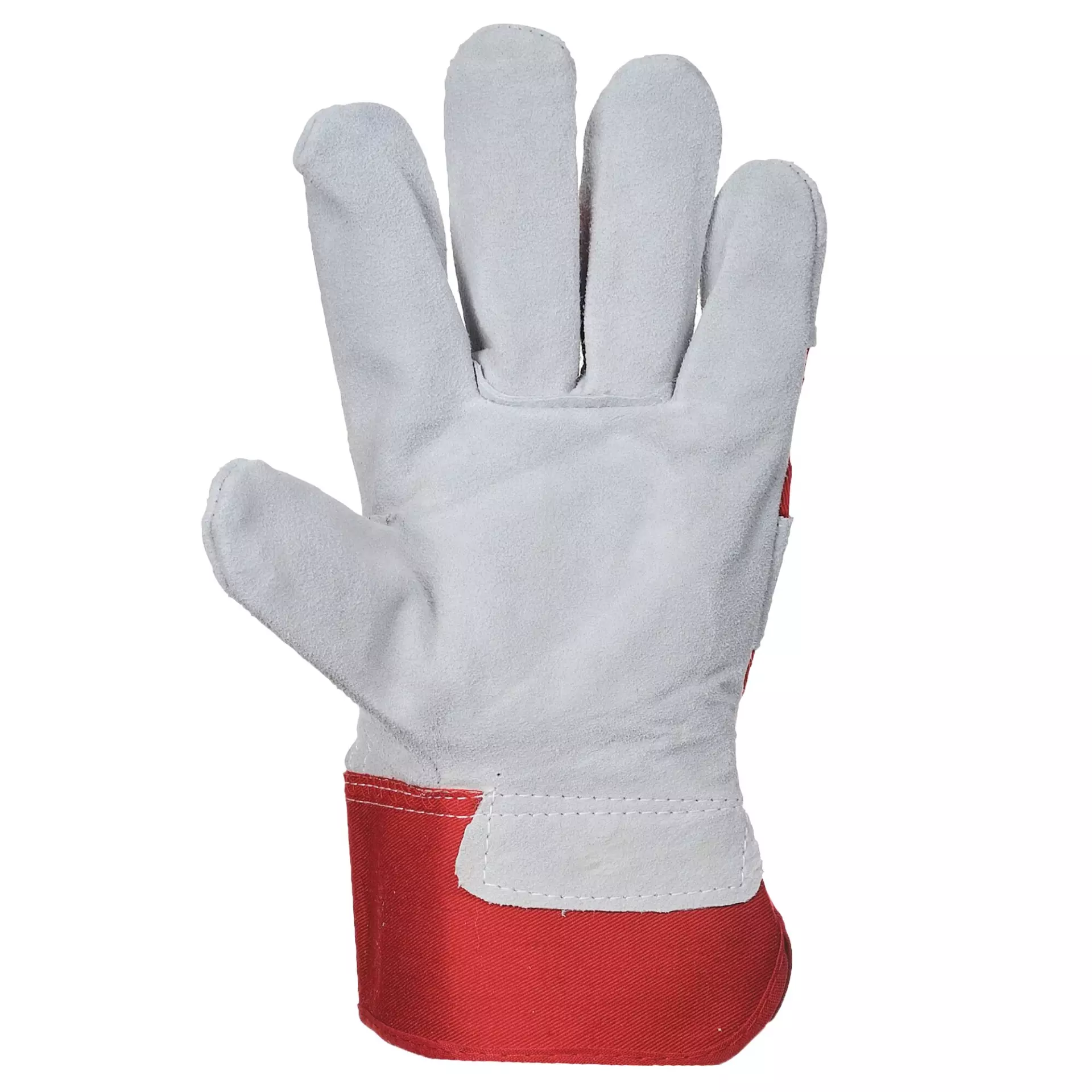 Portwest A220RER, Premium Chrome Rigger Glove, Red, image 2