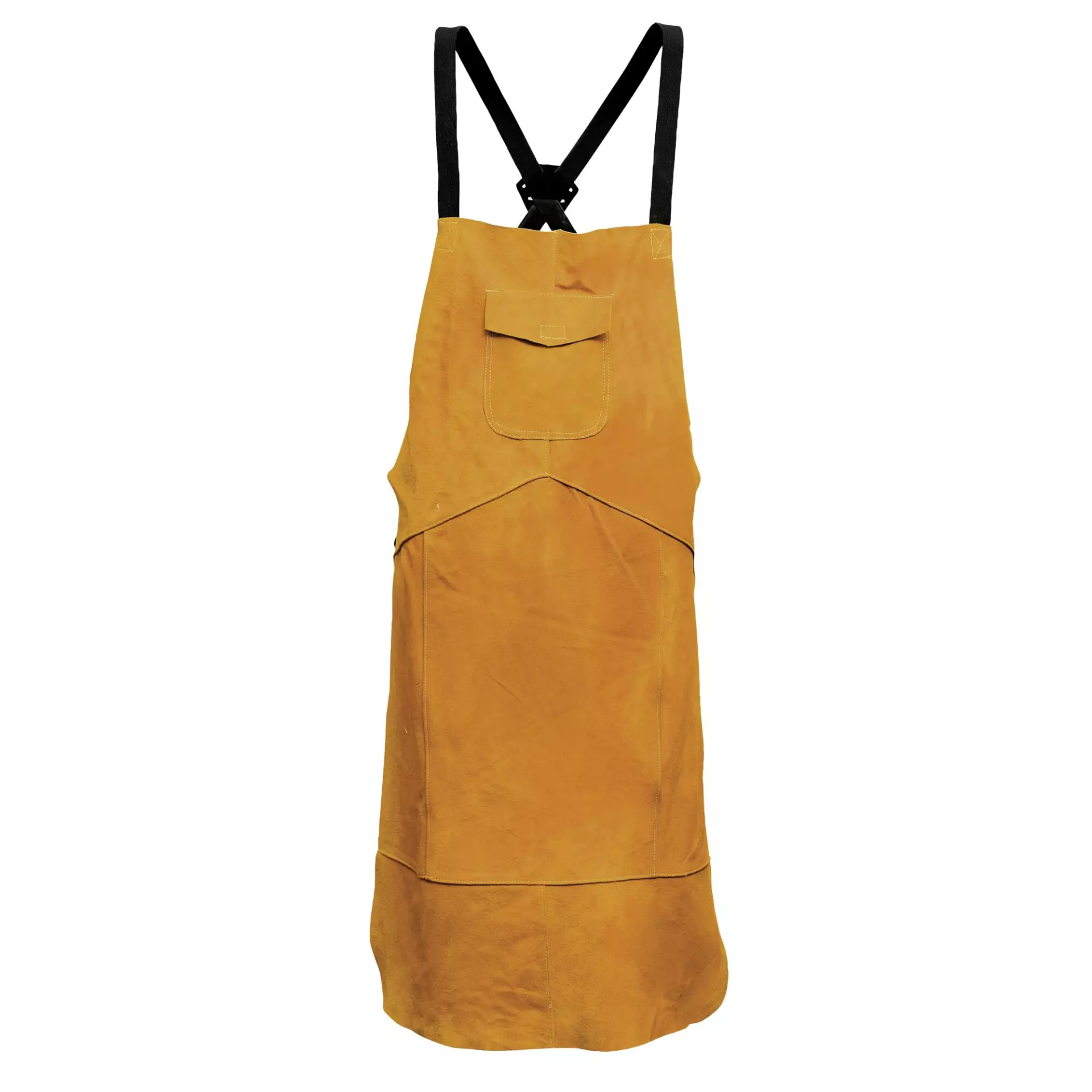 Portwest SW10TAR, FR Leather Welding Apron, Tan, image 1