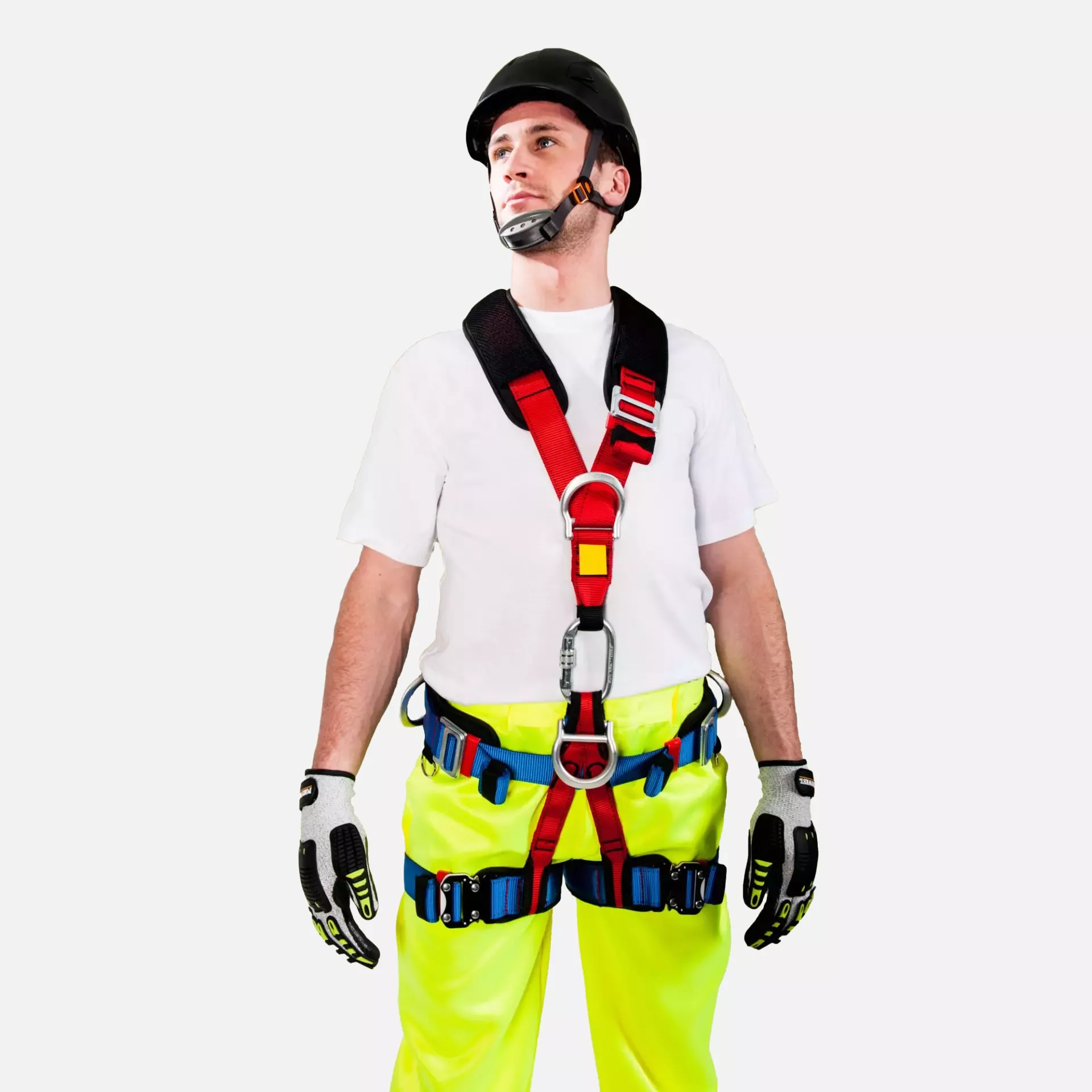 Portwest FP19RER, 4 Point Comfort Plus Harness, Red, image 3