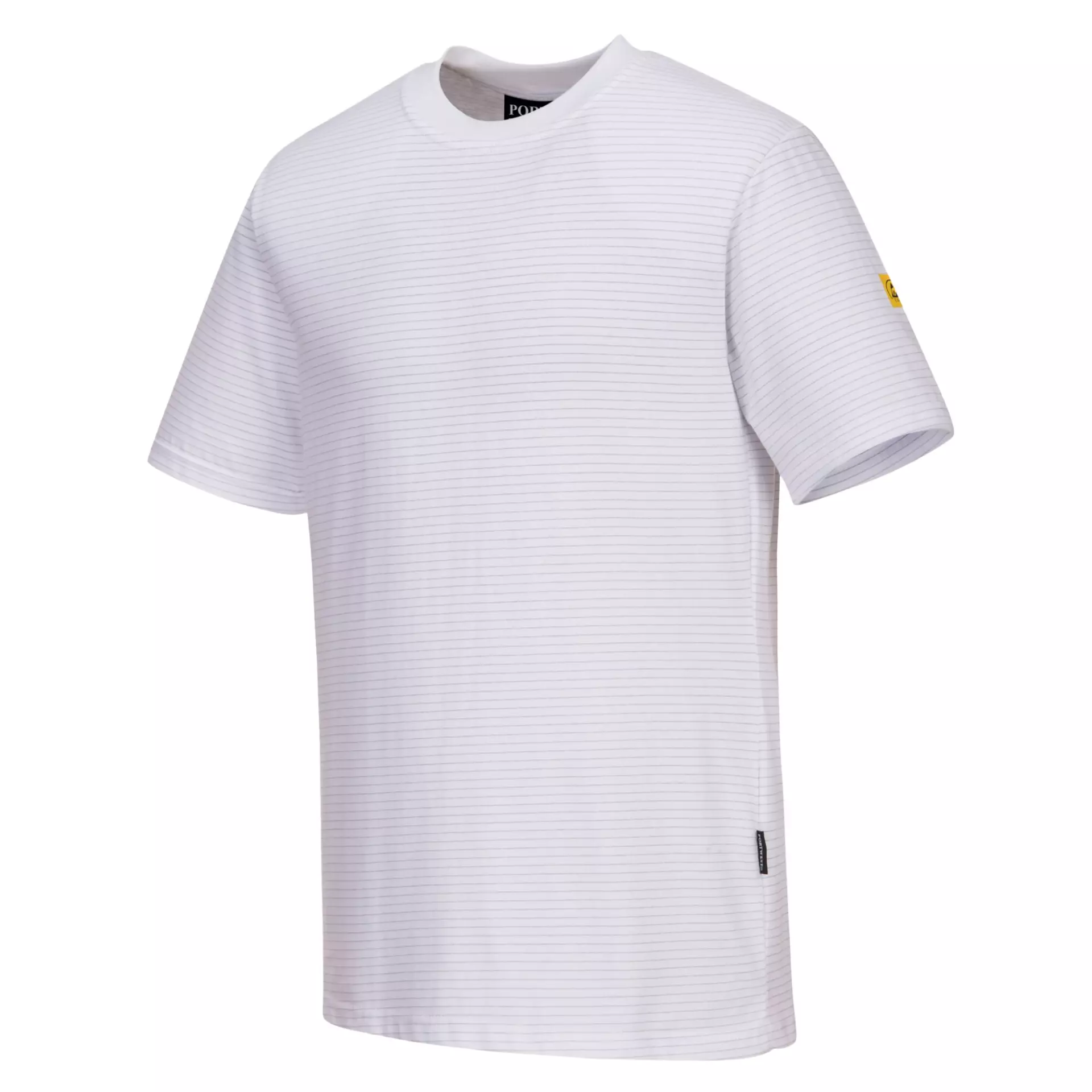 Portwest AS20WHR, Anti-Static ESD T-Shirt S/S, White, image 3