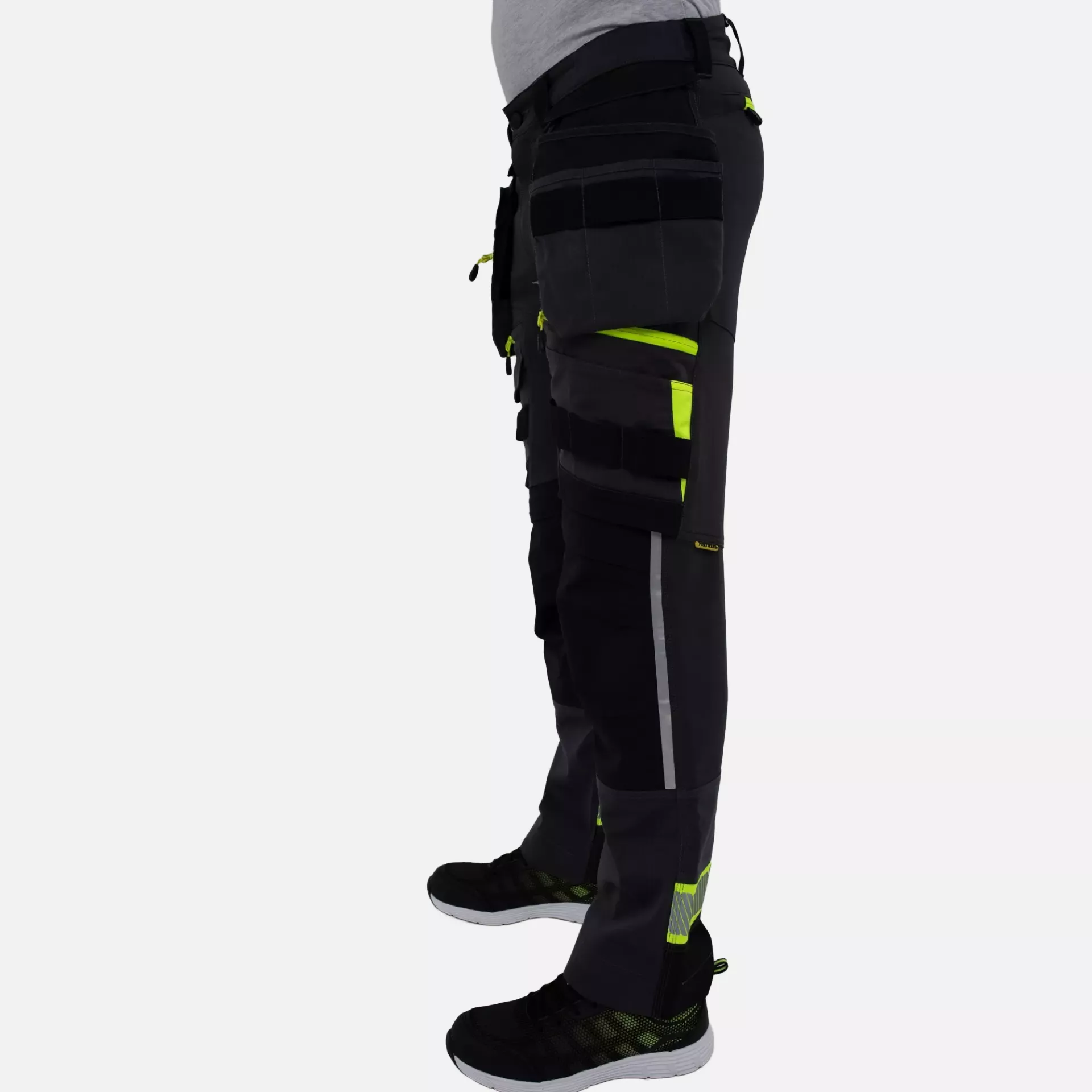 Portwest DX440MGR, DX4 Detachable Holster Pocket Trousers, Metal Grey, image 5