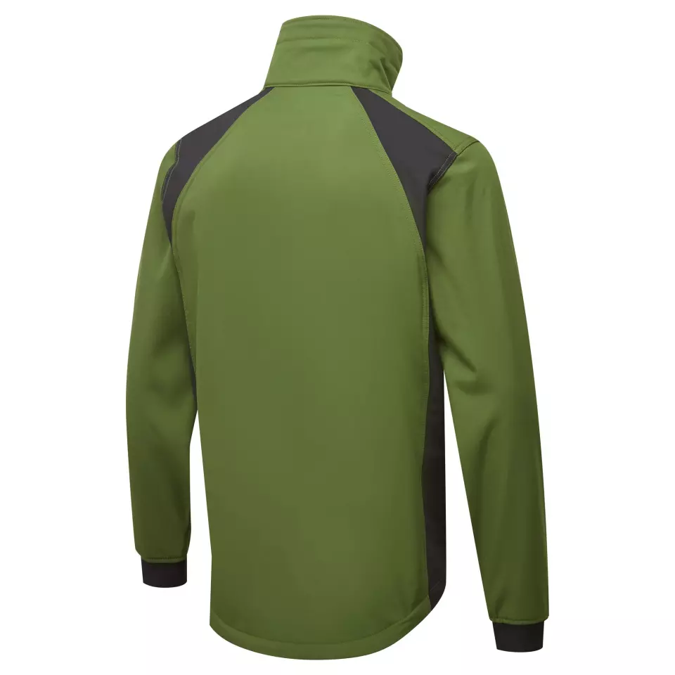 Portwest CD870OGR, WX2 Eco Softshell (2L), Olive Green, image 4, gallery thumbnail
