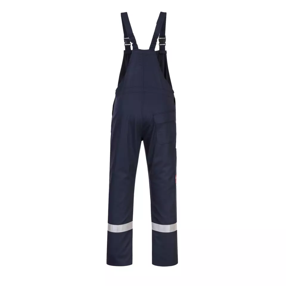 Portwest BZ17NAR, Bizweld Iona FR Bib and Brace, Navy, image 2, gallery thumbnail