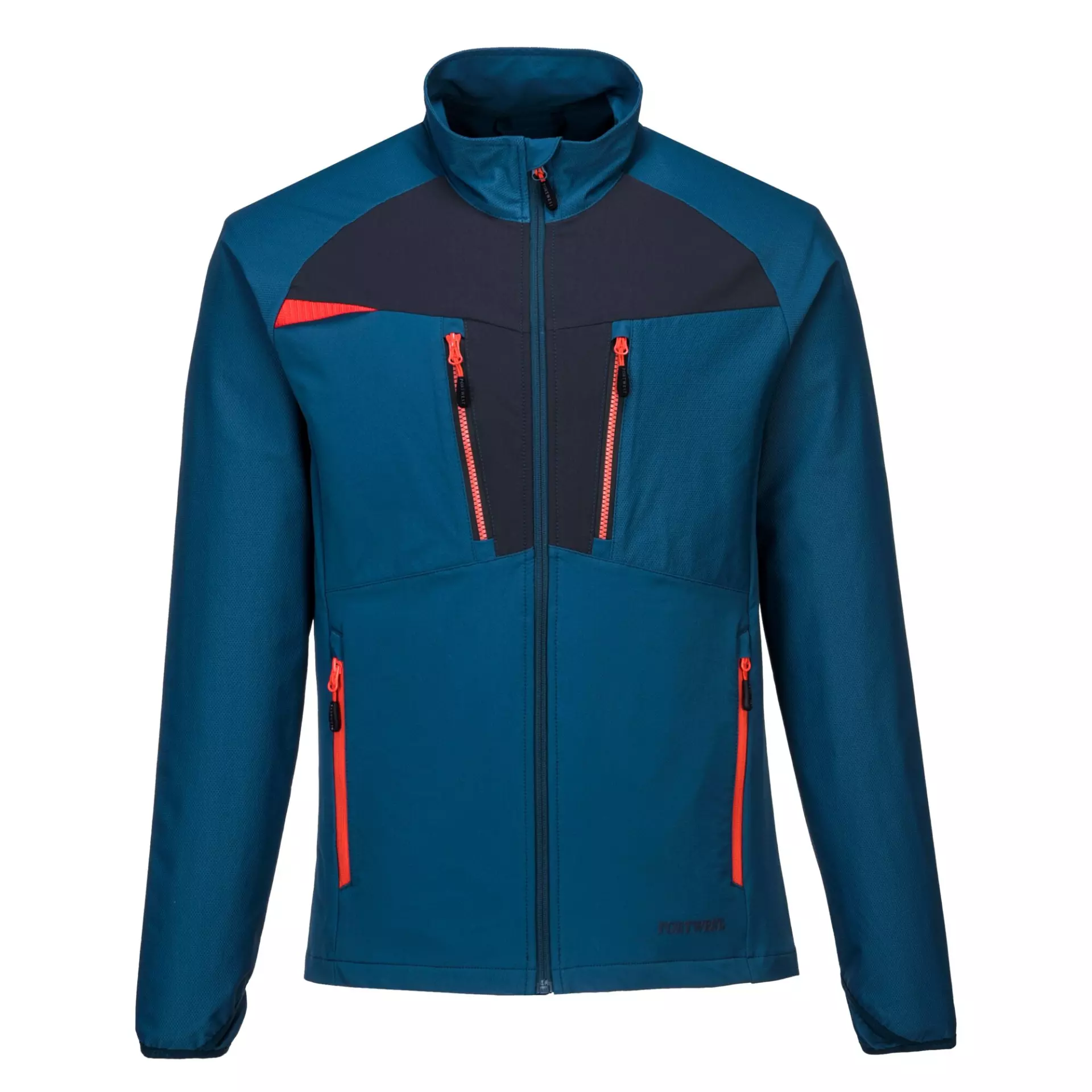 Portwest DX480MBR, DX4 Zip Lightweight Mid Layer, Metro Blue, image 1